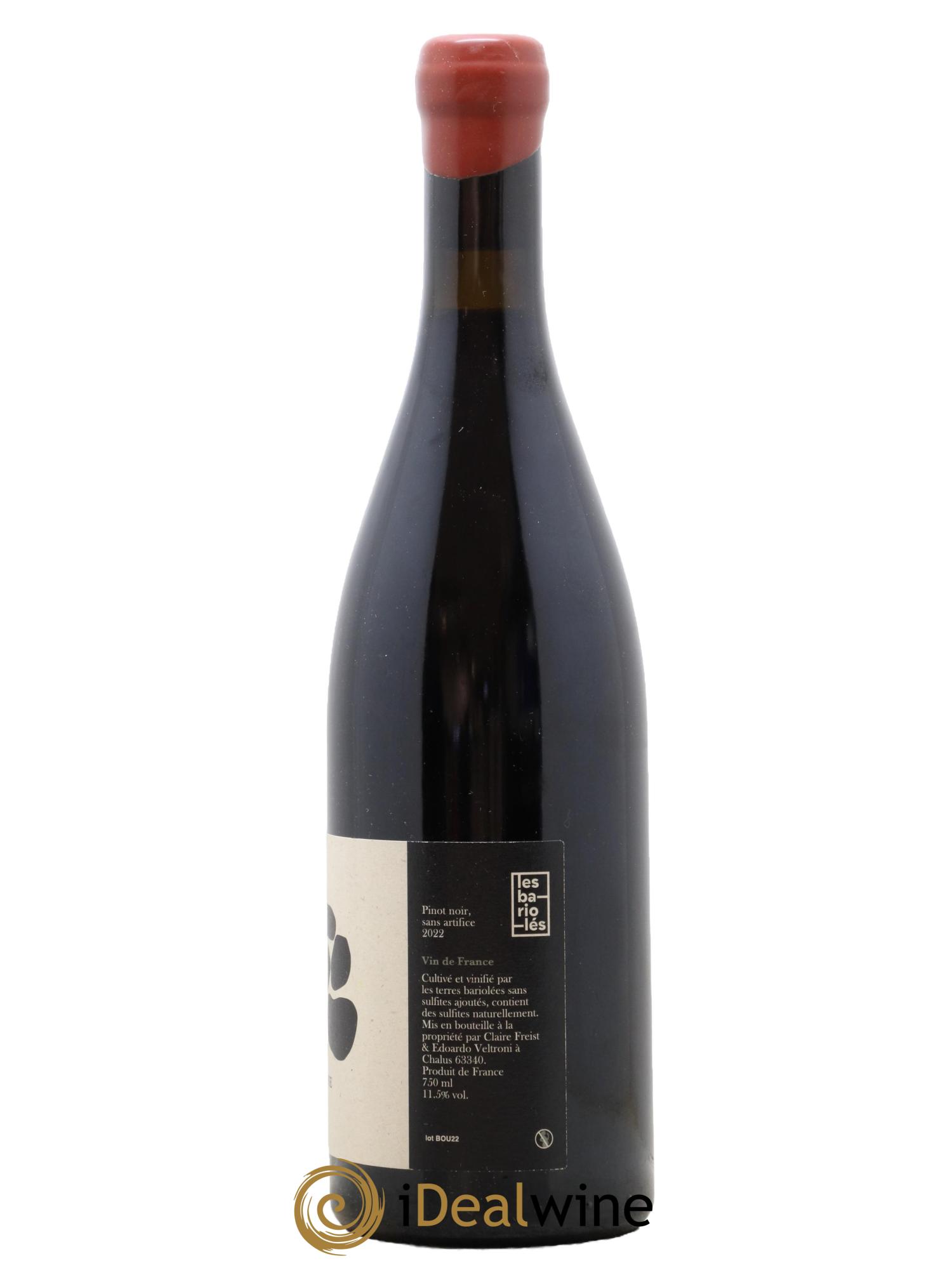 Vin de France La Boudeuse Domaine les Barrioles 2022 - Lot de 1 bouteille - 1