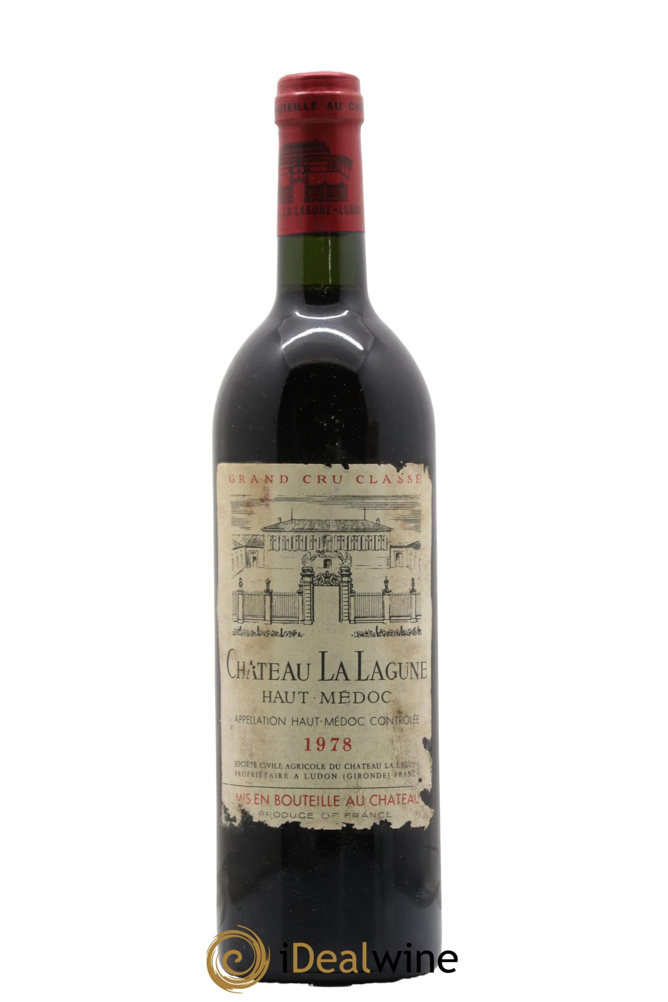 Château la Lagune 3ème Grand Cru Classé 1978 - Lot de 1 bouteille - 0