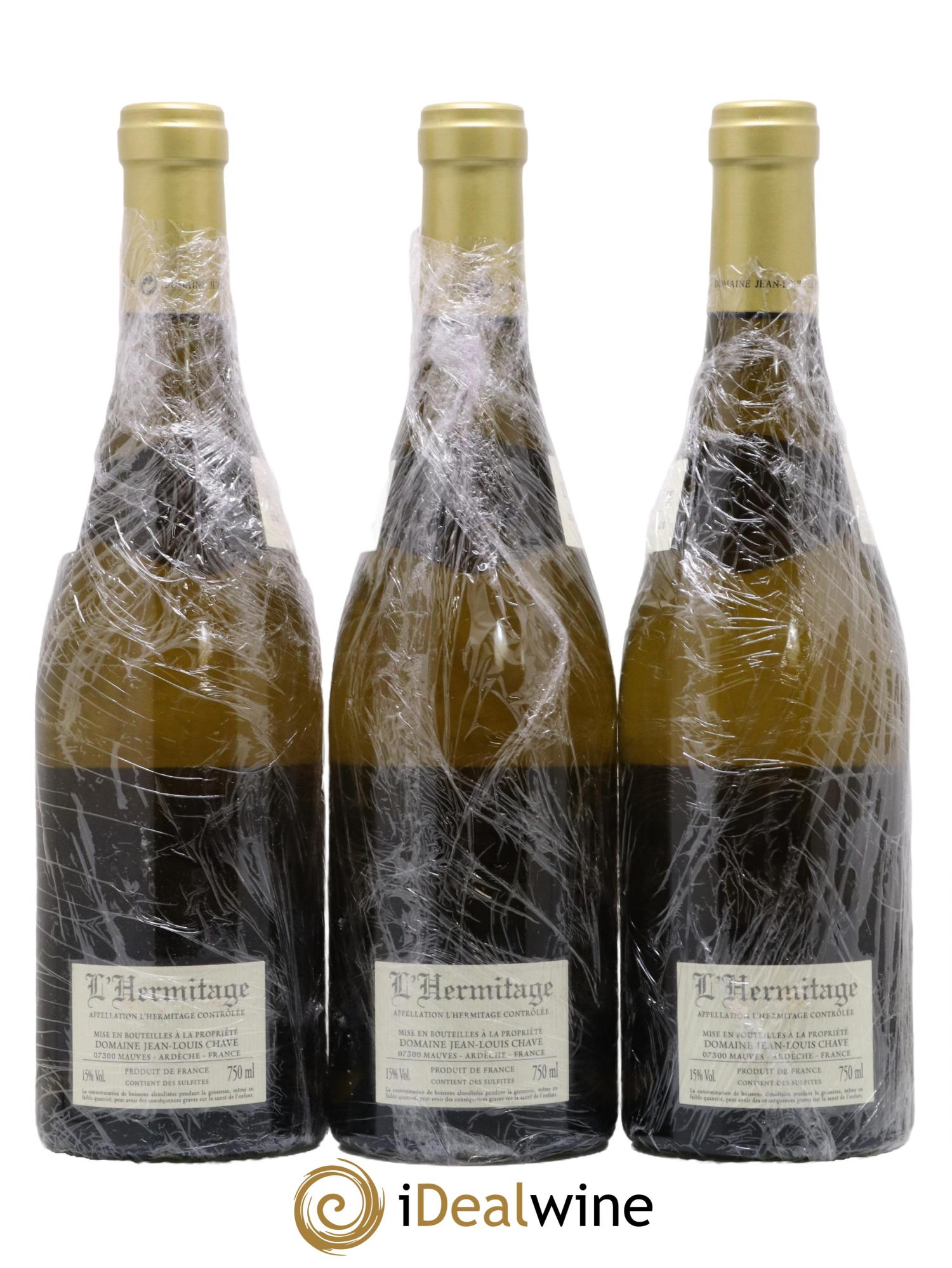Hermitage Jean-Louis Chave 2017 - Lot de 3 bouteilles - 1
