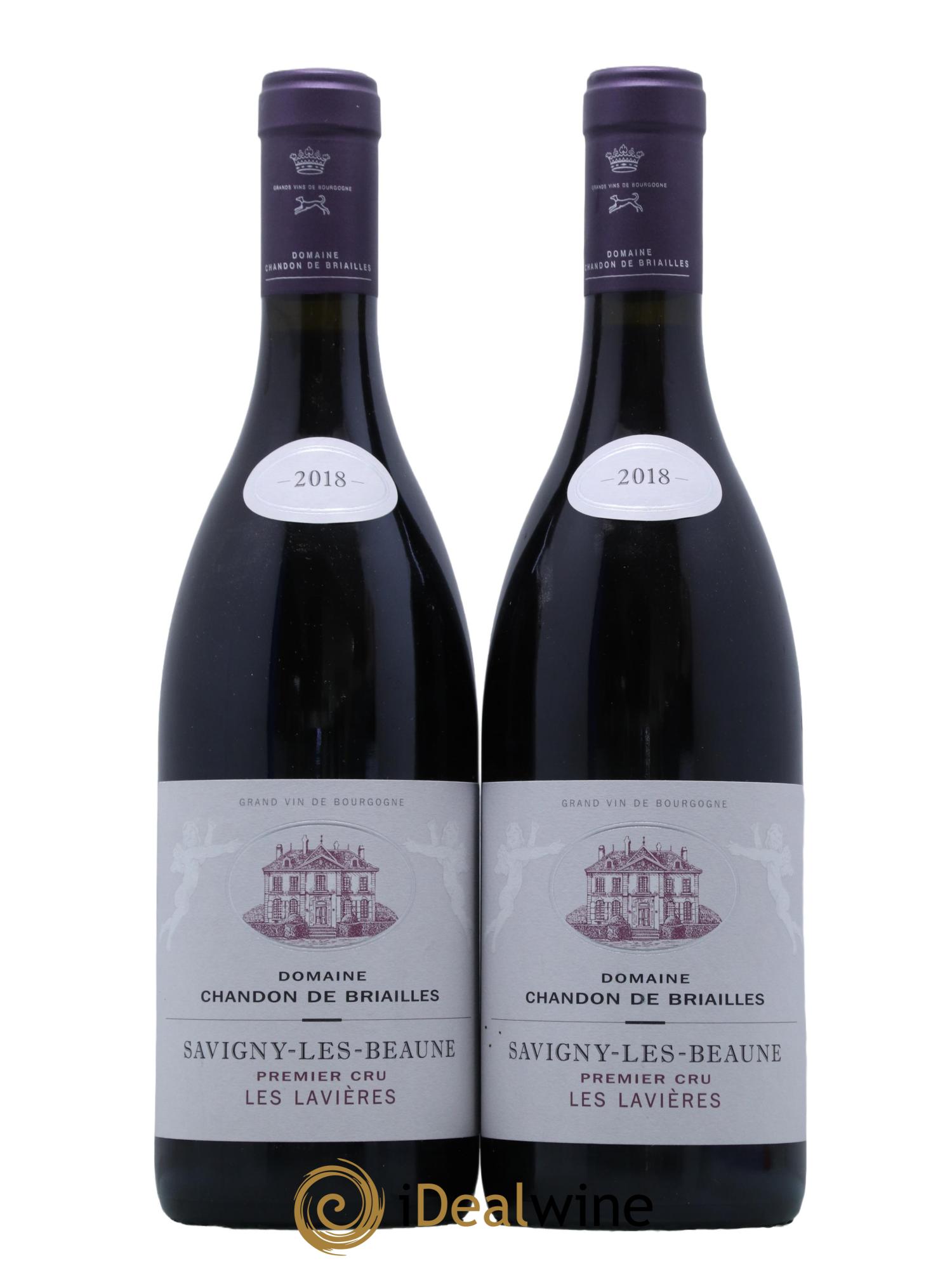 Savigny-lès-Beaune 1er Cru Les Lavières Chandon de Briailles 2018 - Lot de 2 bouteilles - 0