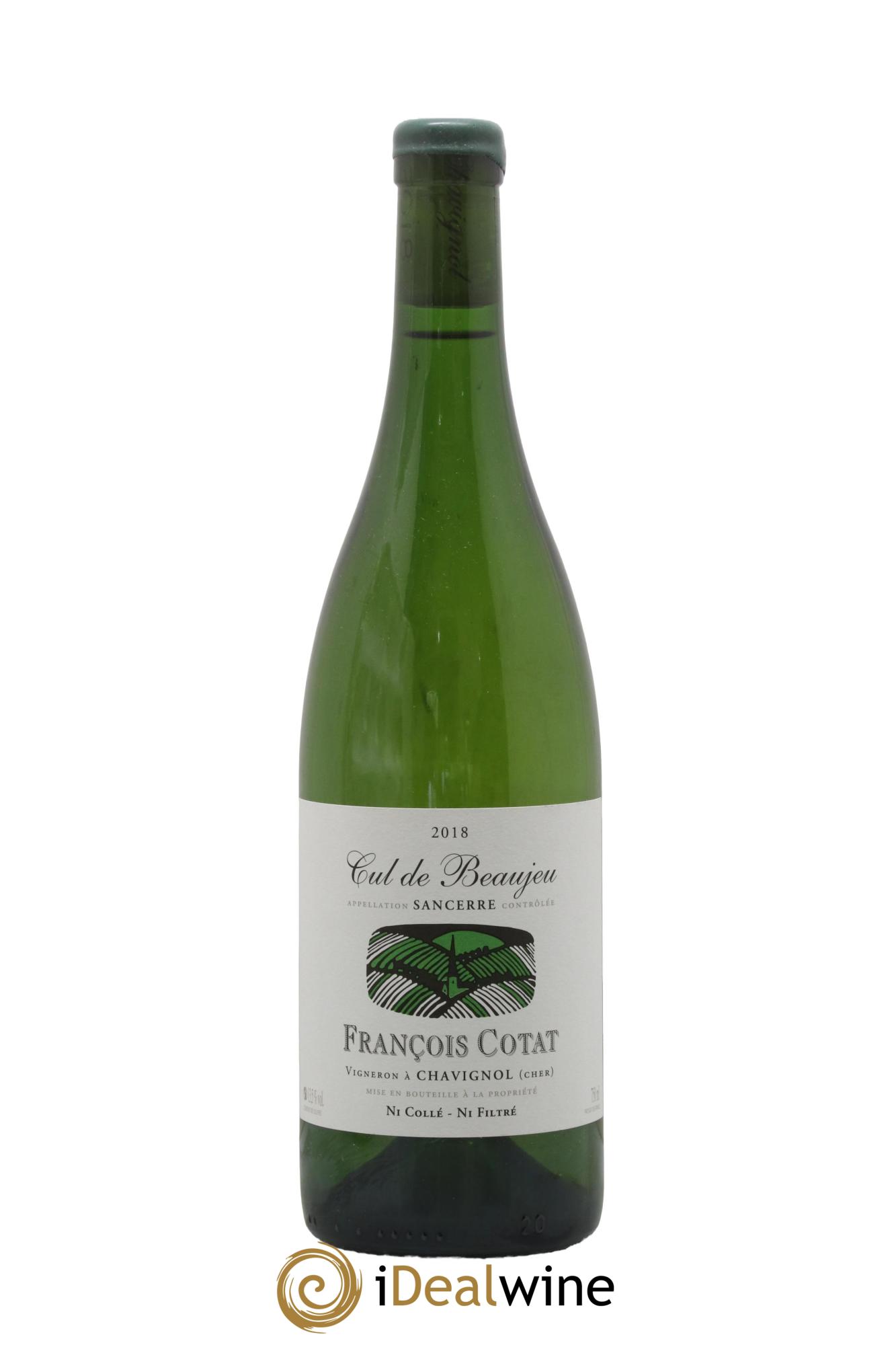 Sancerre Les Culs de Beaujeu François Cotat 2018 - Lot of 1 bottle - 0