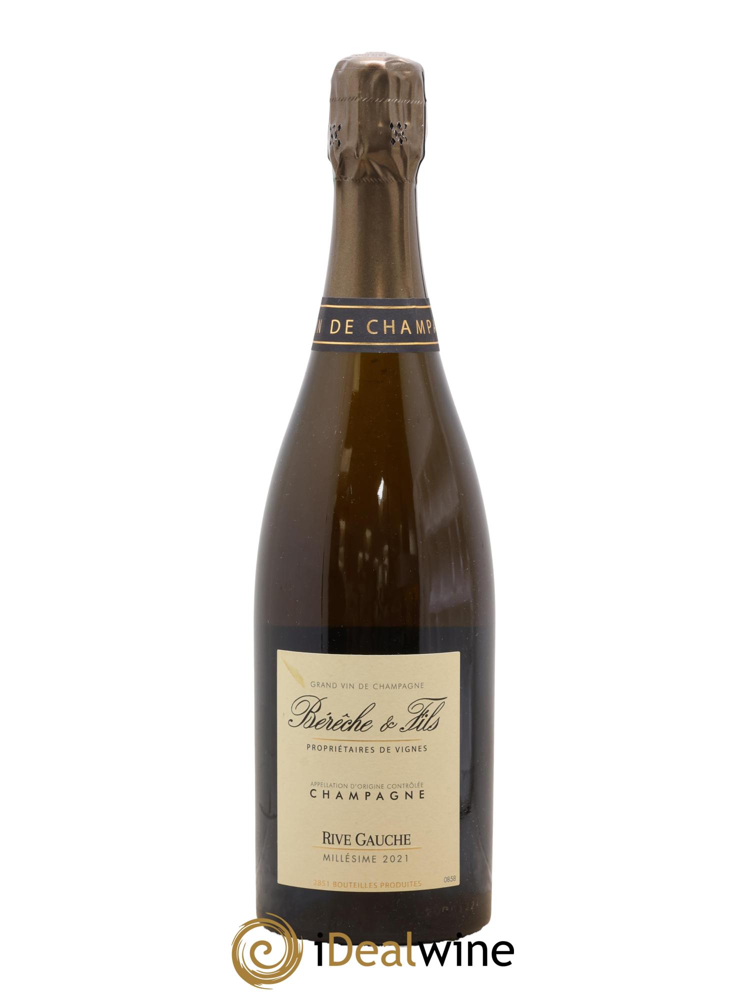 Rive Gauche Extra-Brut Bérêche et Fils 2021 - Lot de 1 bouteille - 0