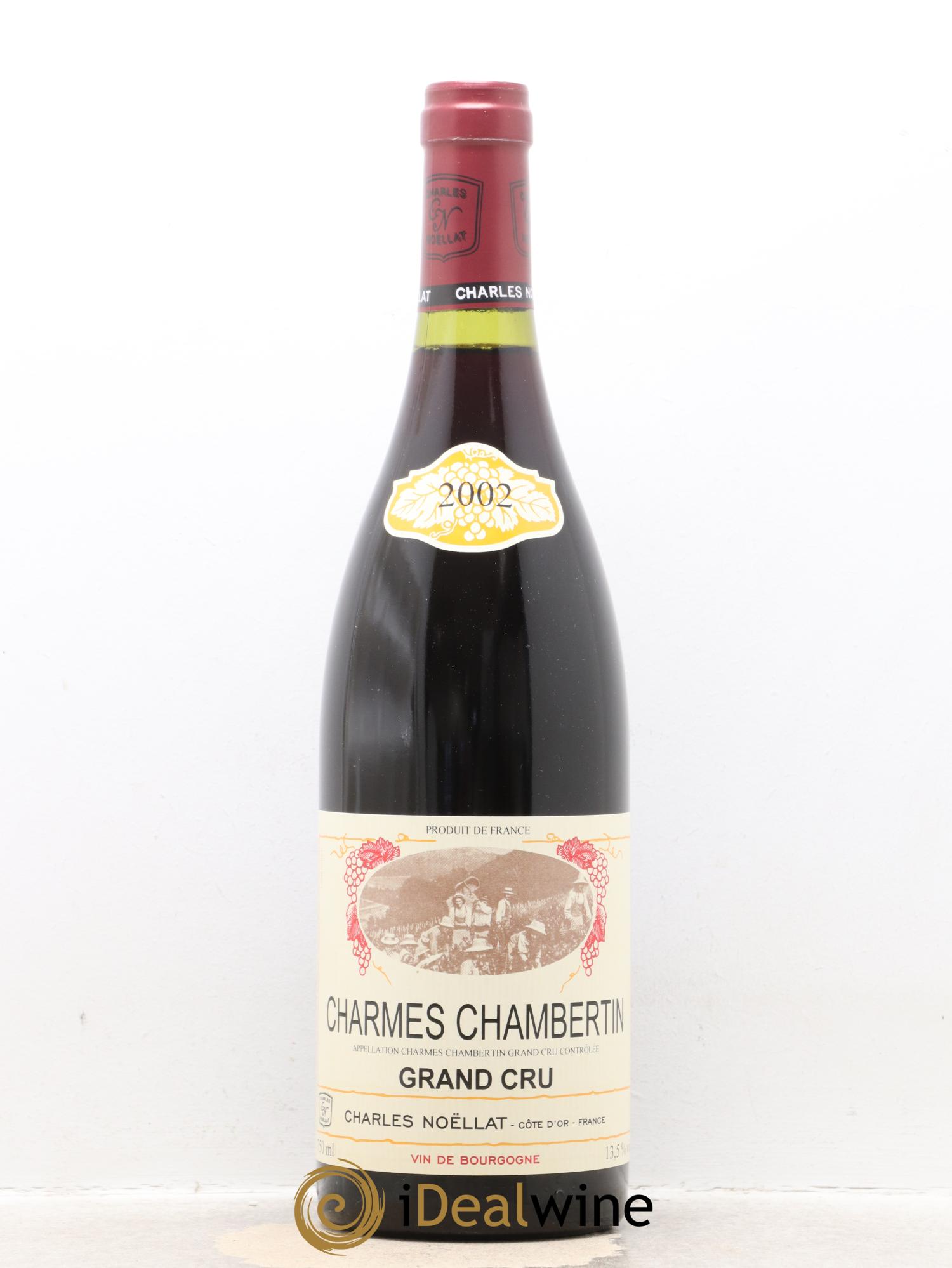 Charmes-Chambertin Grand Cru Domaine Charles Noëllat 2002 - Lot de 1 bouteille - 0