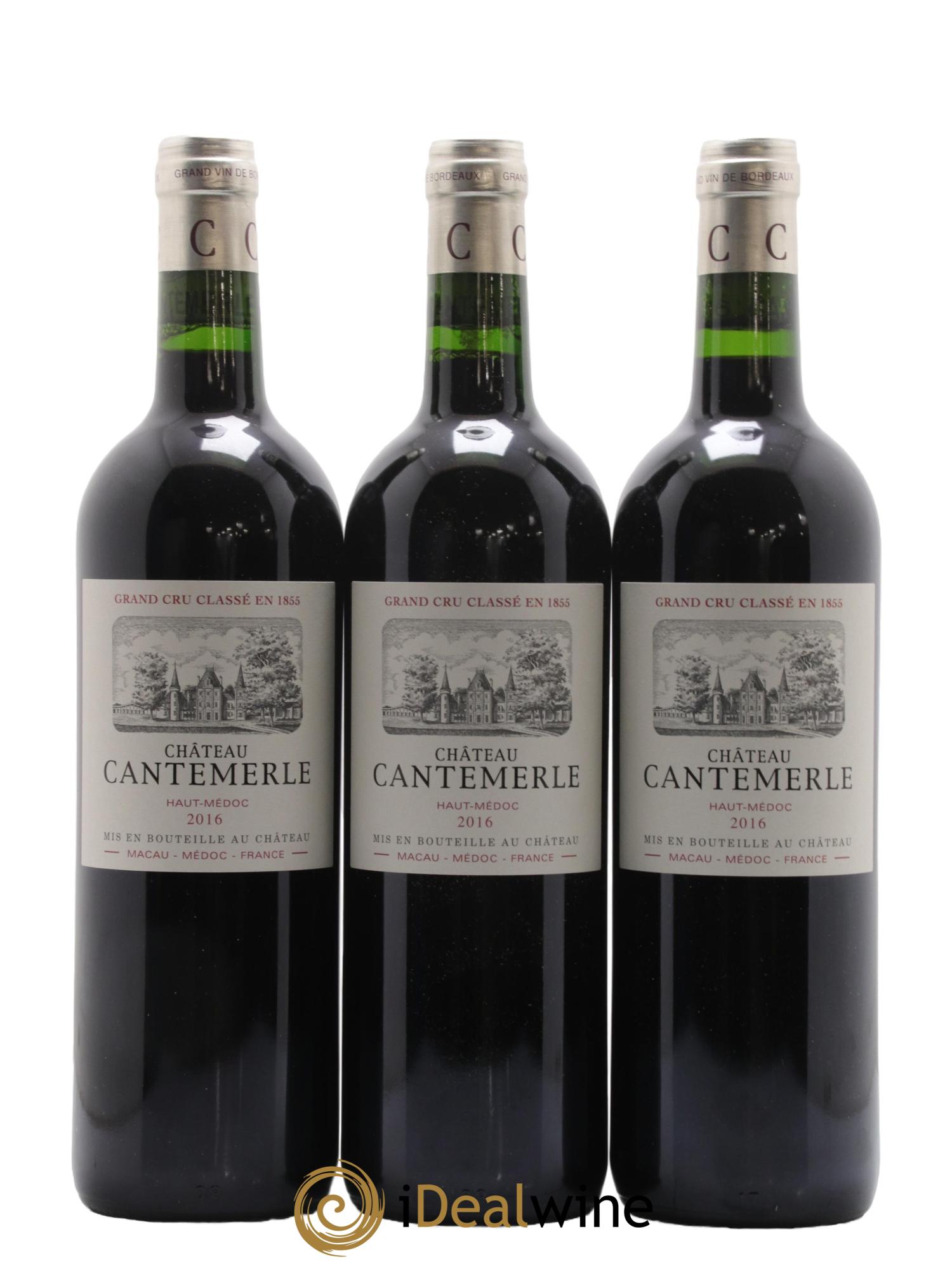 Château Cantemerle 5ème Grand Cru Classé 2016 - Lot de 6 bouteilles - 2
