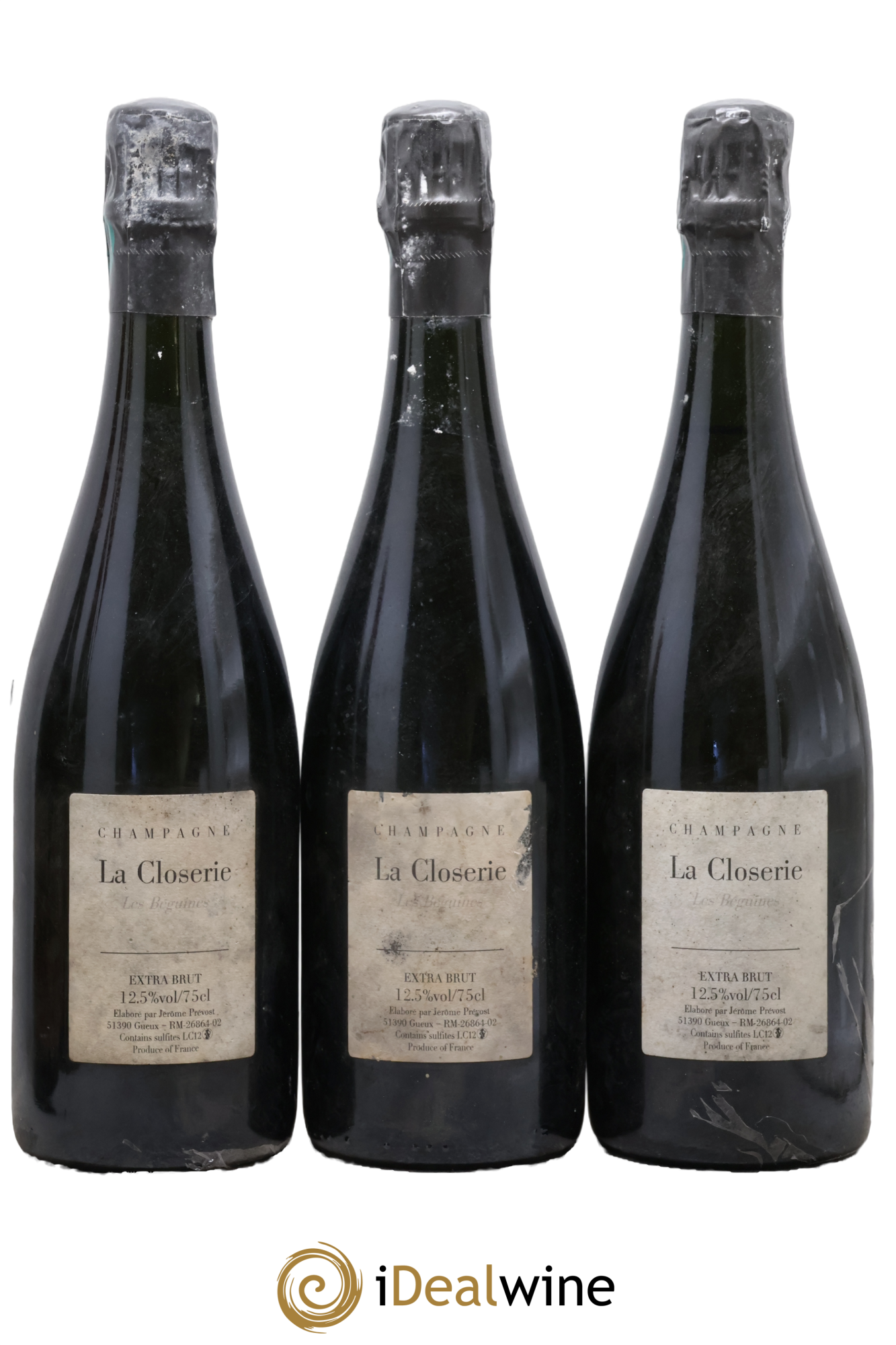 Les Béguines Extra-Brut Jérôme Prévost - Lotto di 3 bottiglie - 0
