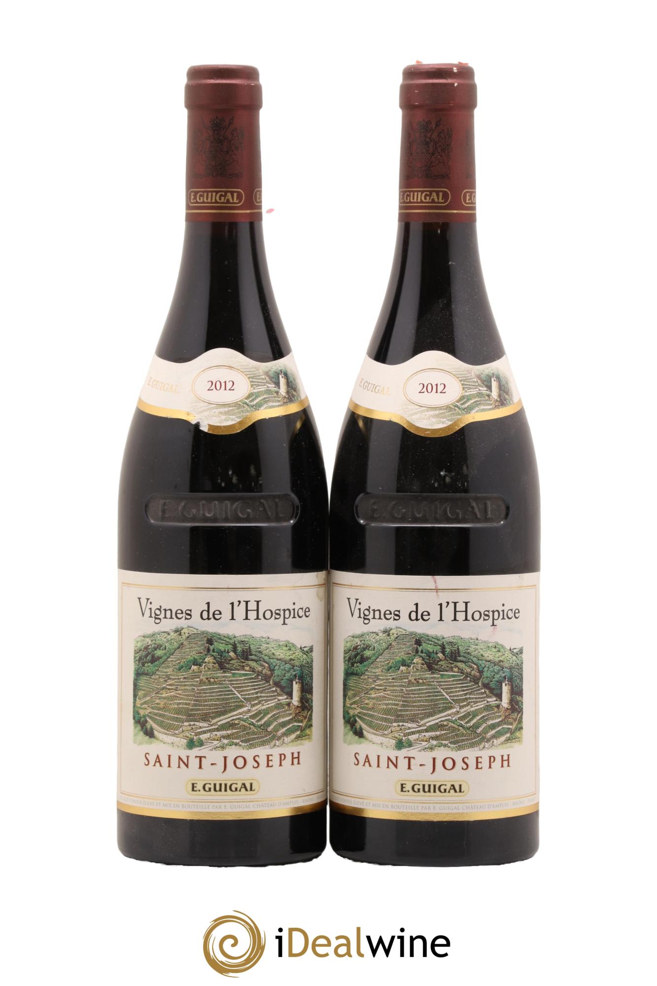 Saint-Joseph Vignes de l'Hospice Guigal 2012 - Lot of 2 bottles - 0