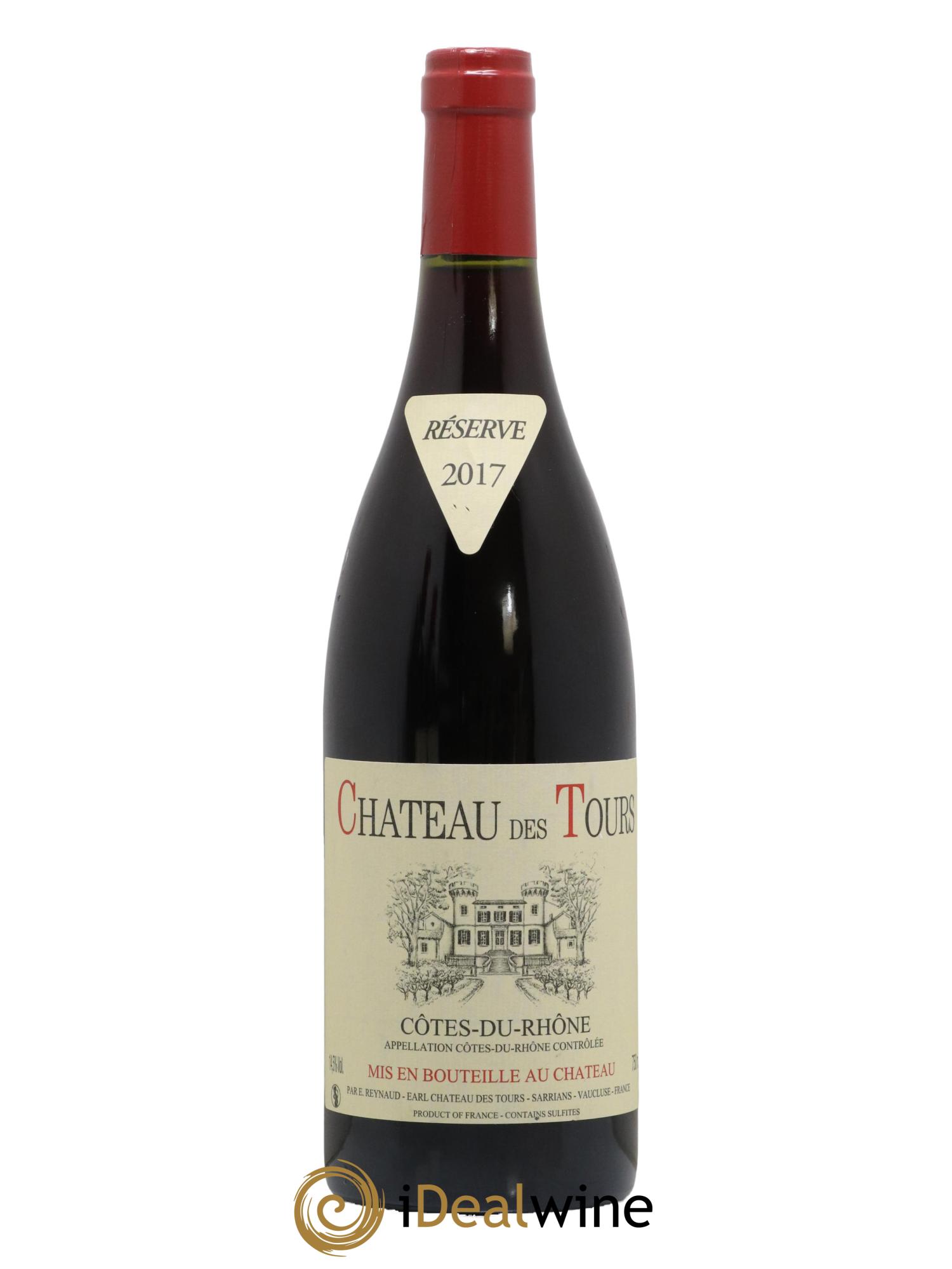 Côtes-du-Rhône Château des Tours Emmanuel Reynaud 2017 - Lot de 1 bouteille - 0