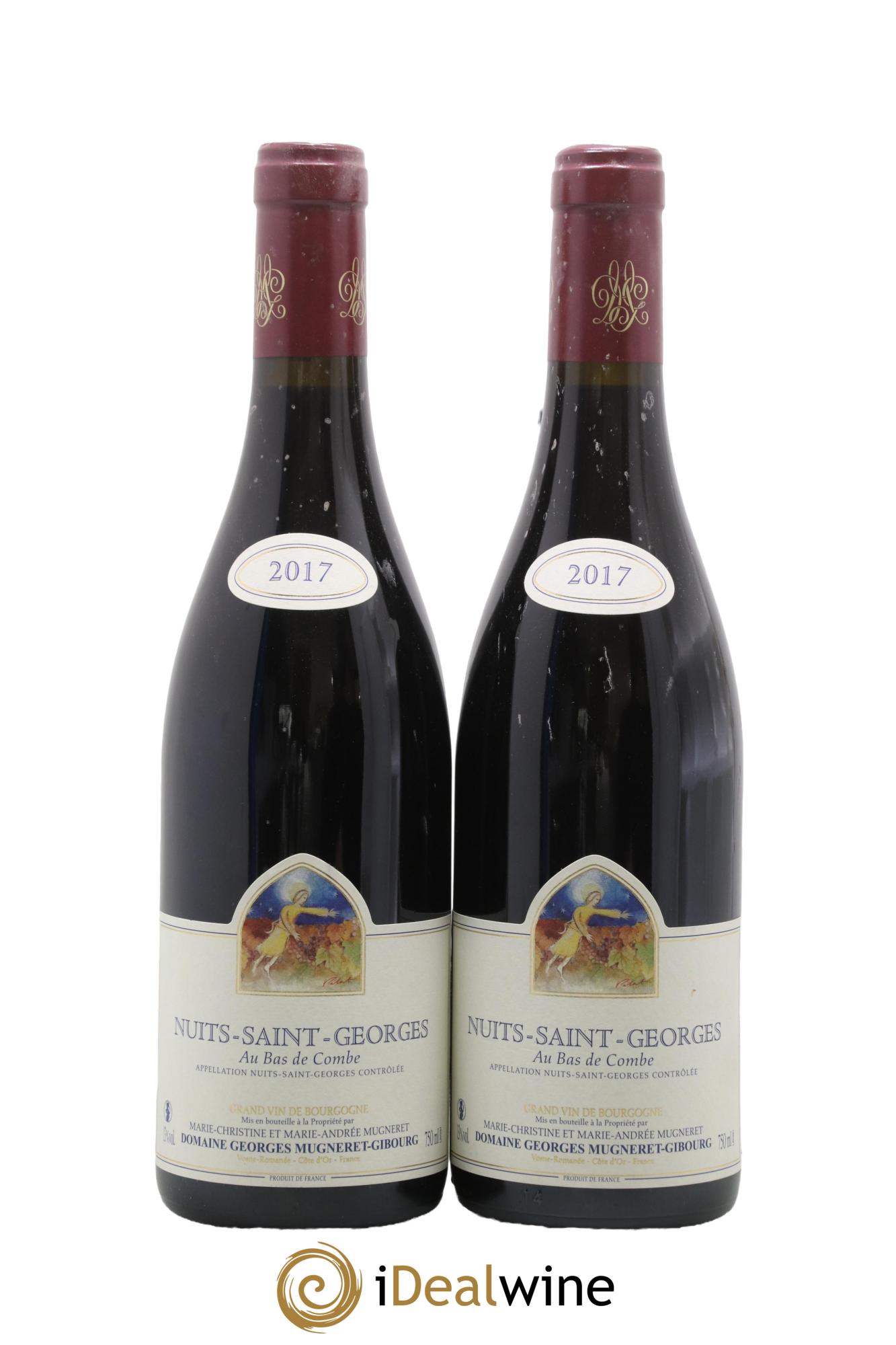 Nuits-Saint-Georges Au Bas de Combe Mugneret-Gibourg (Domaine) 2017 - Posten von 2 Flaschen - 0