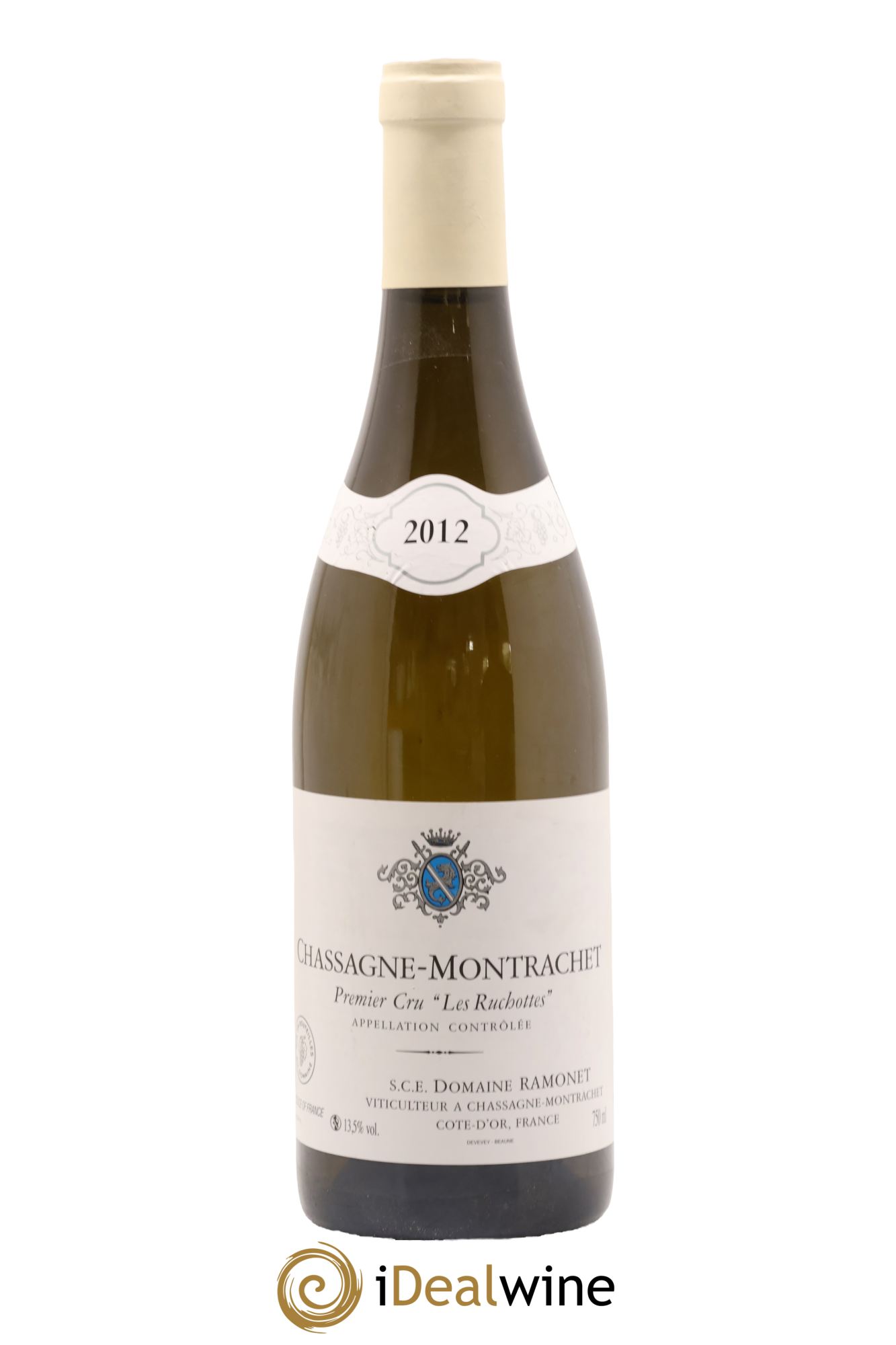Chassagne-Montrachet 1er Cru Les Ruchottes Ramonet (Domaine) 2012 - Lot de 1 bouteille - 0