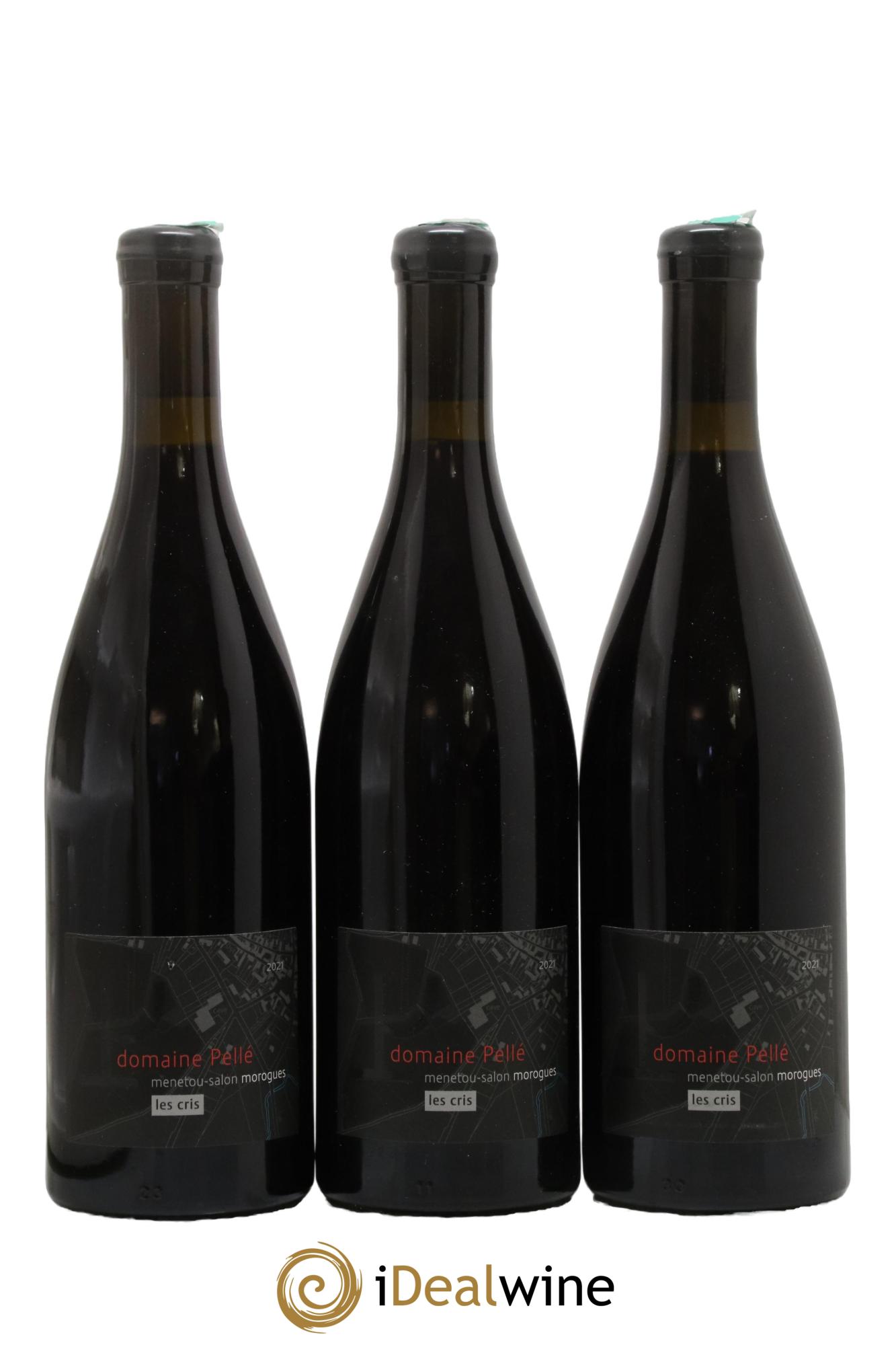 Menetou-Salon Les Cris Domaine Henry Pellé 2021 - Lot de 3 bouteilles - 0
