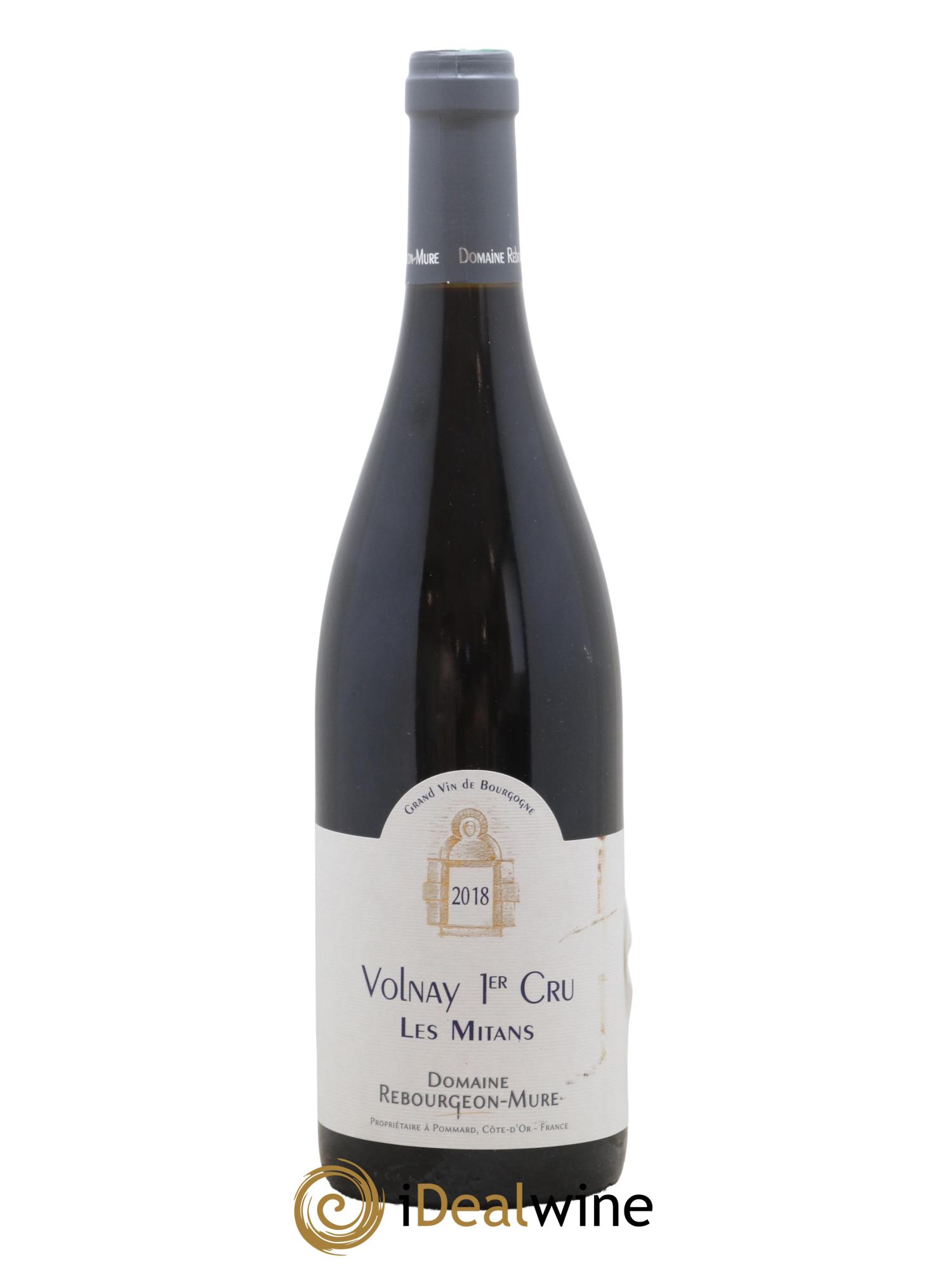 Volnay 1er Cru Les Mitans Rebourgeon-Mure 2018 - Lot de 1 bouteille - 0