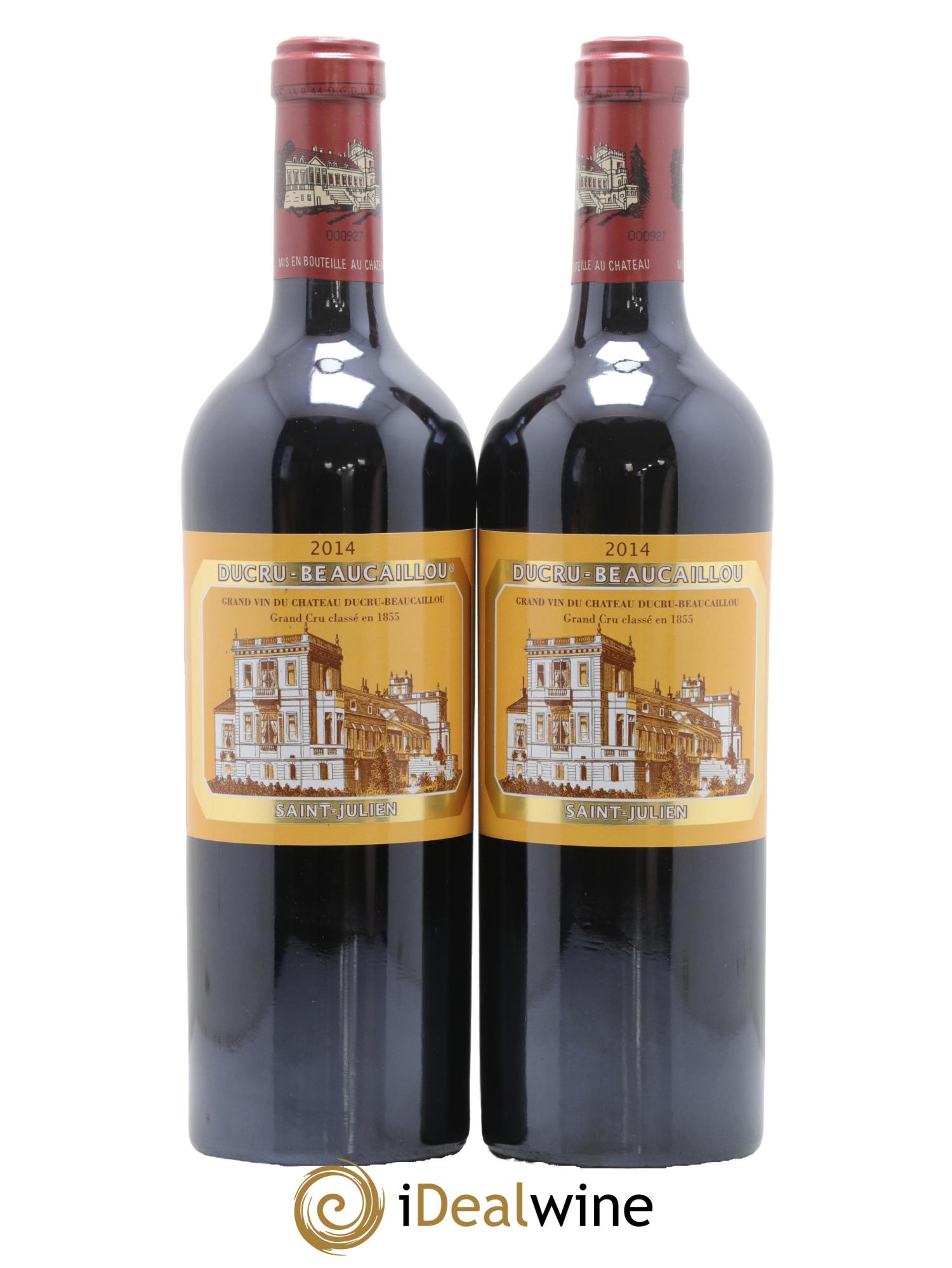 Château Ducru Beaucaillou 2ème Grand Cru Classé 2014 - Posten von 2 Flaschen - 0