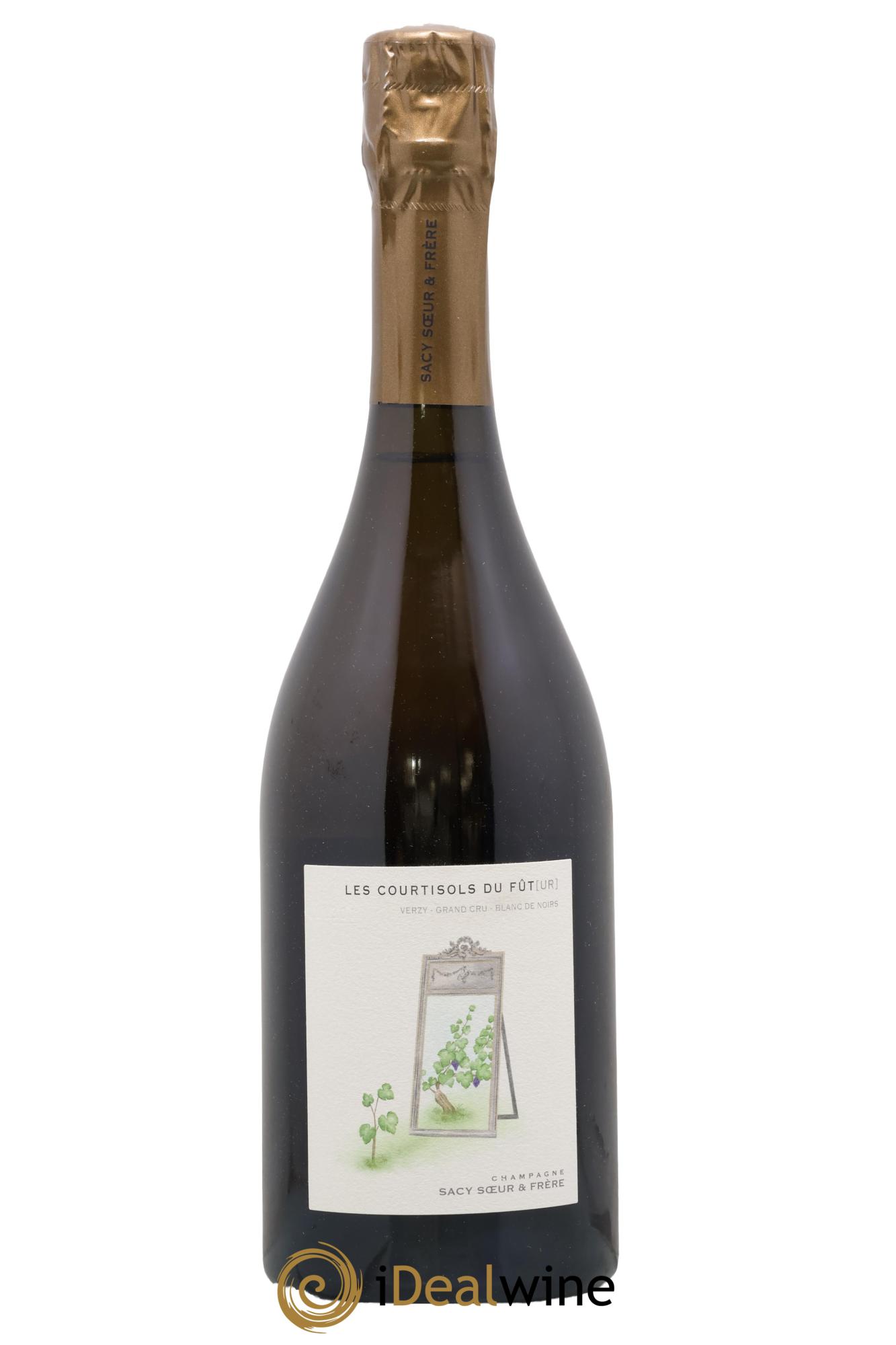 Champagne Blanc de Noirs Les Courtisols du Fut(ur) Domaine Sacy Sœur et Frere 2020 - Posten von 1 Flasche - 0