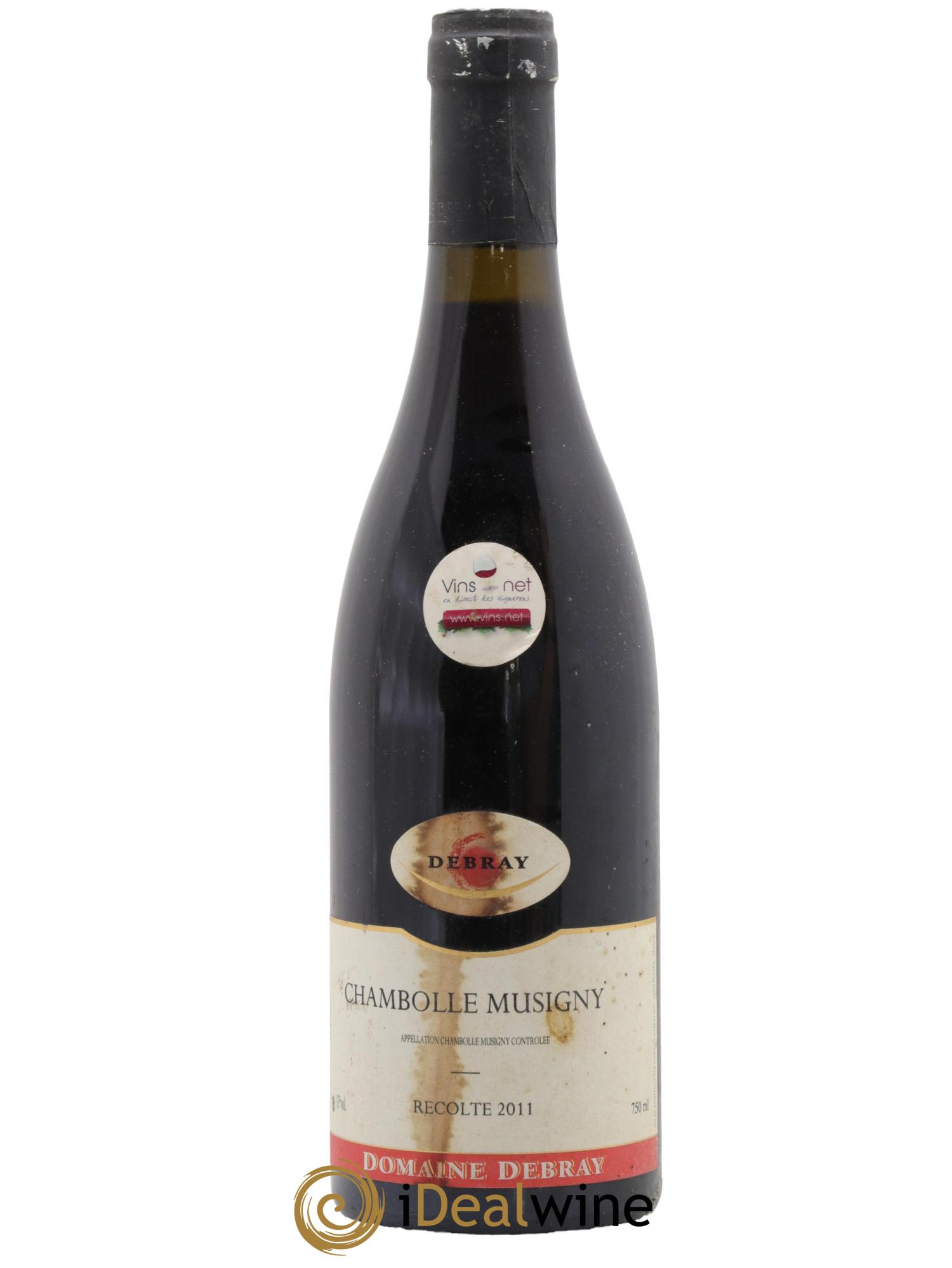 Chambolle-Musigny Domaine Debray 2011 - Lotto di 1 bottiglia - 0