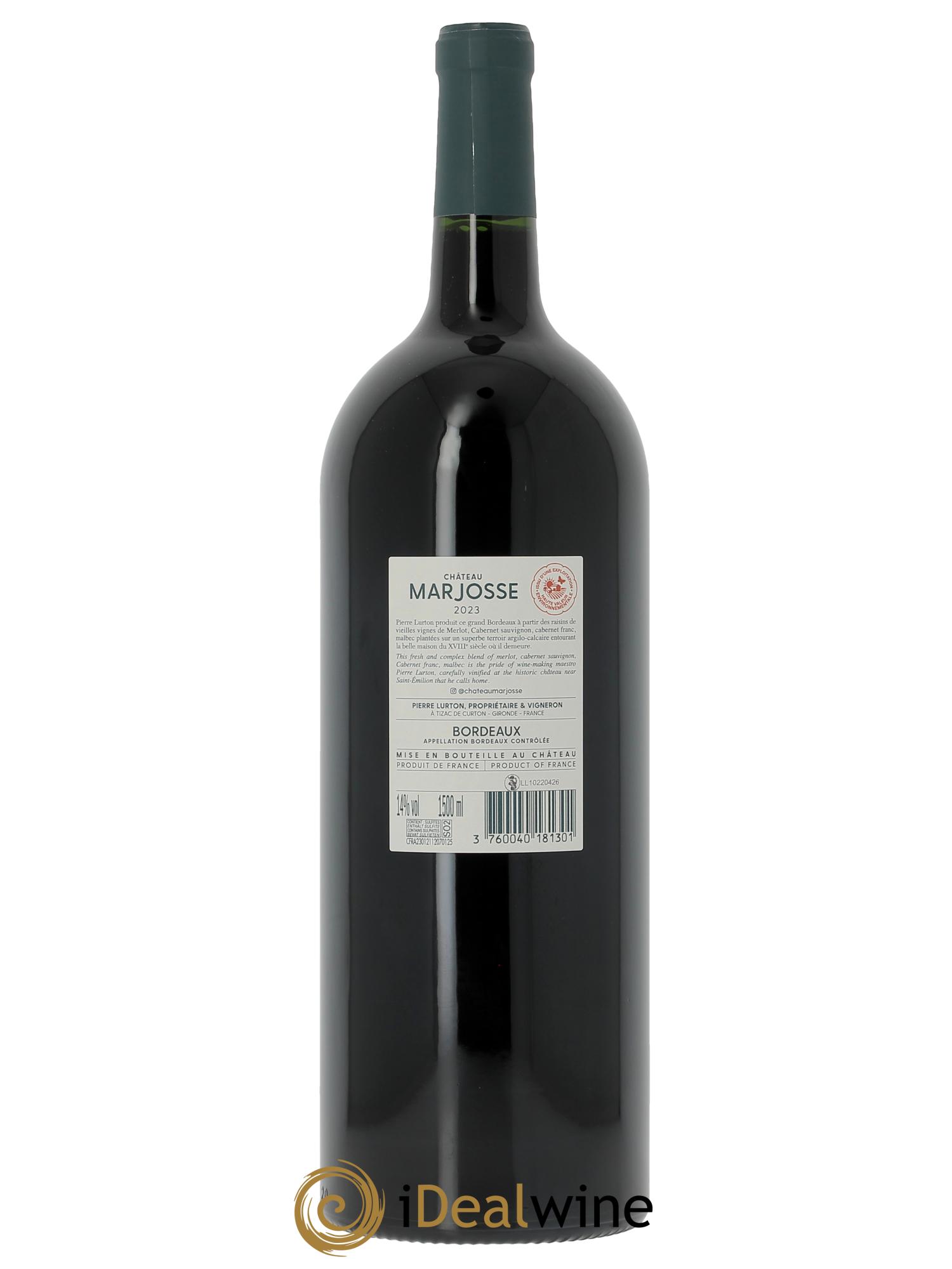 Château Marjosse 2023 - Lotto di 1 magnum - 1