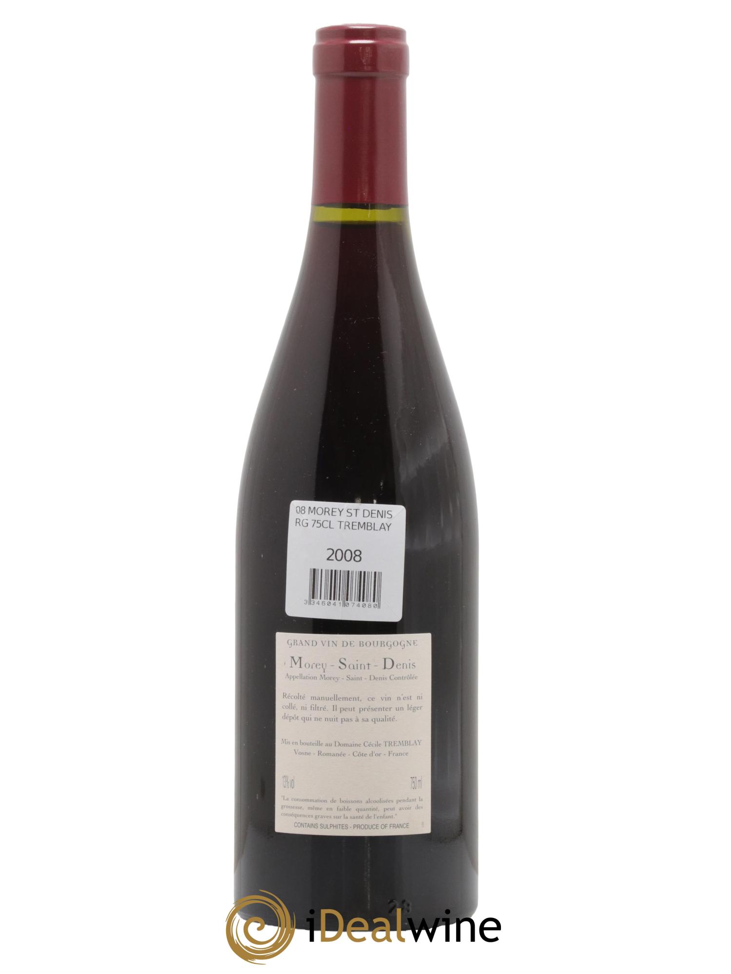 Morey Saint-Denis Très Girard Cécile Tremblay 2008 - Lot of 1 bottle - 1