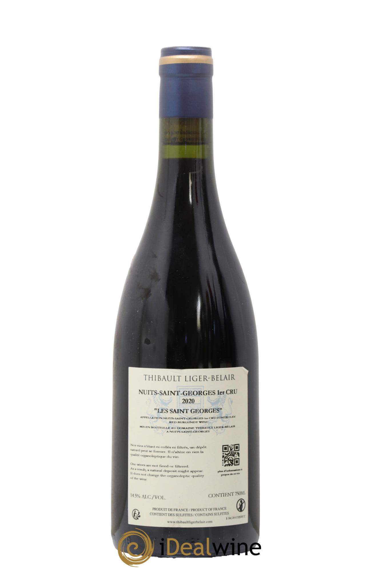 Nuits-Saint-Georges 1er Cru Les Saint-Georges Thibault Liger-Belair 2020 - Posten von 1 Flasche - 1