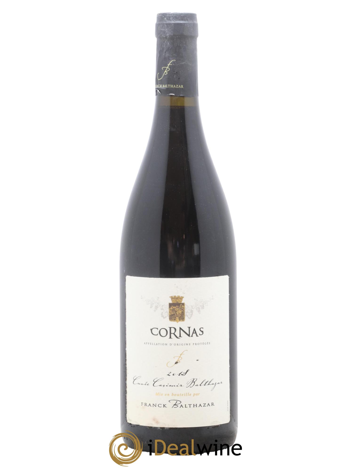 Cornas Cuvée Casimir Balthazar Franck Balthazar (Domaine) 2018 - Lot de 1 bouteille - 0