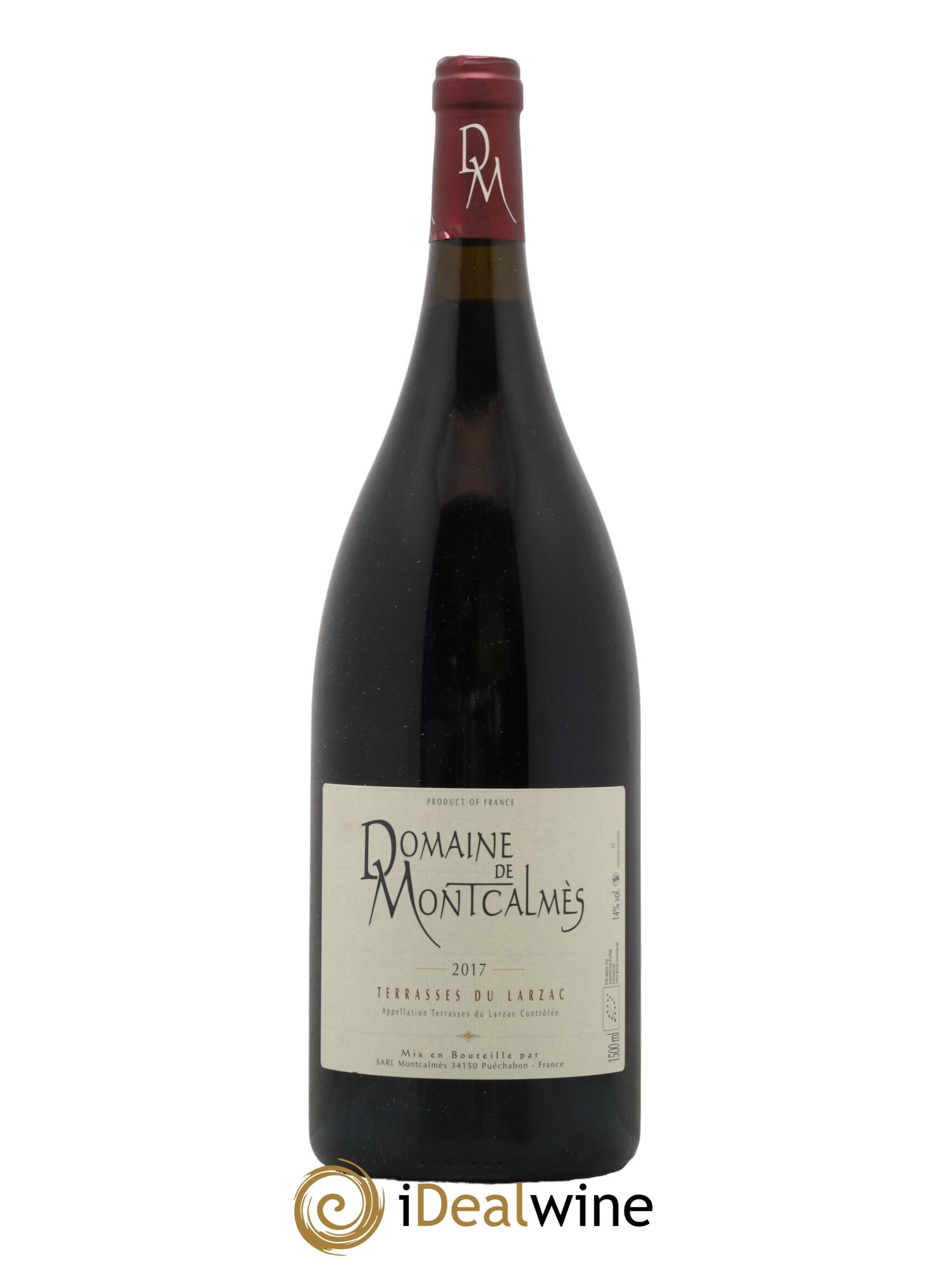Terrasses du Larzac Domaine de Montcalmès Frédéric Pourtalié 2017 - Lot de 1 magnum - 0