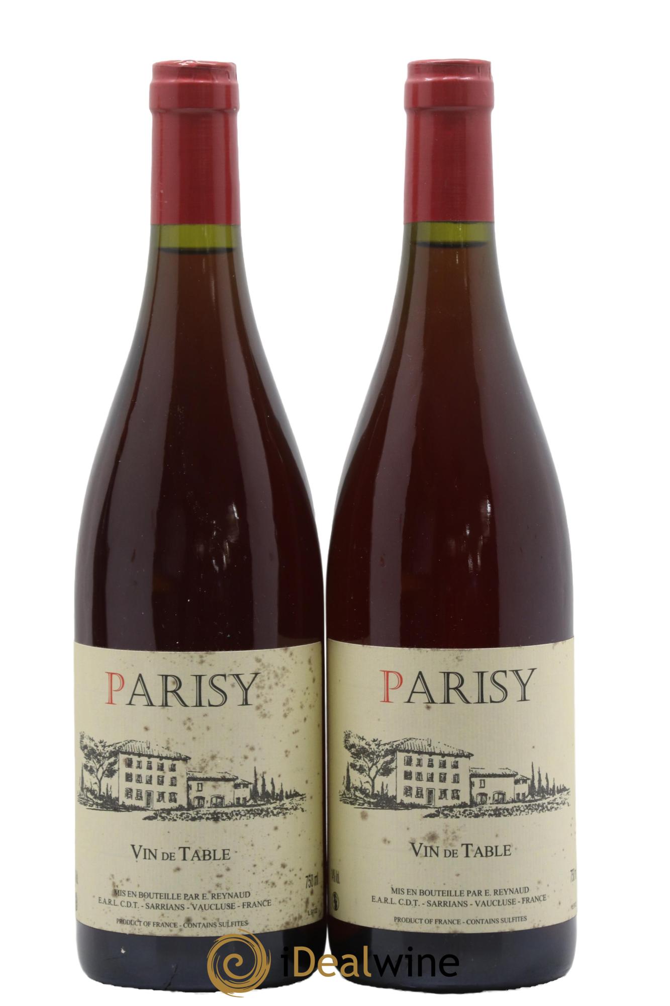 Vin de Table Parisy Emmanuel Reynaud 2019 - Lot of 2 bottles - 0