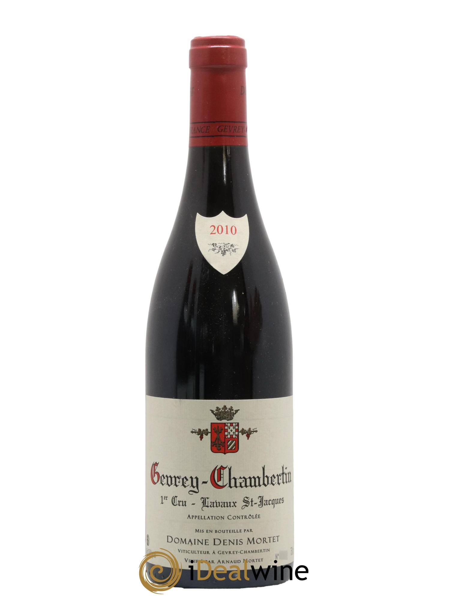 Gevrey-Chambertin 1er Cru Lavaux Saint Jacques Denis Mortet (Domaine) 2010 - Lotto di 1 bottiglia - 0