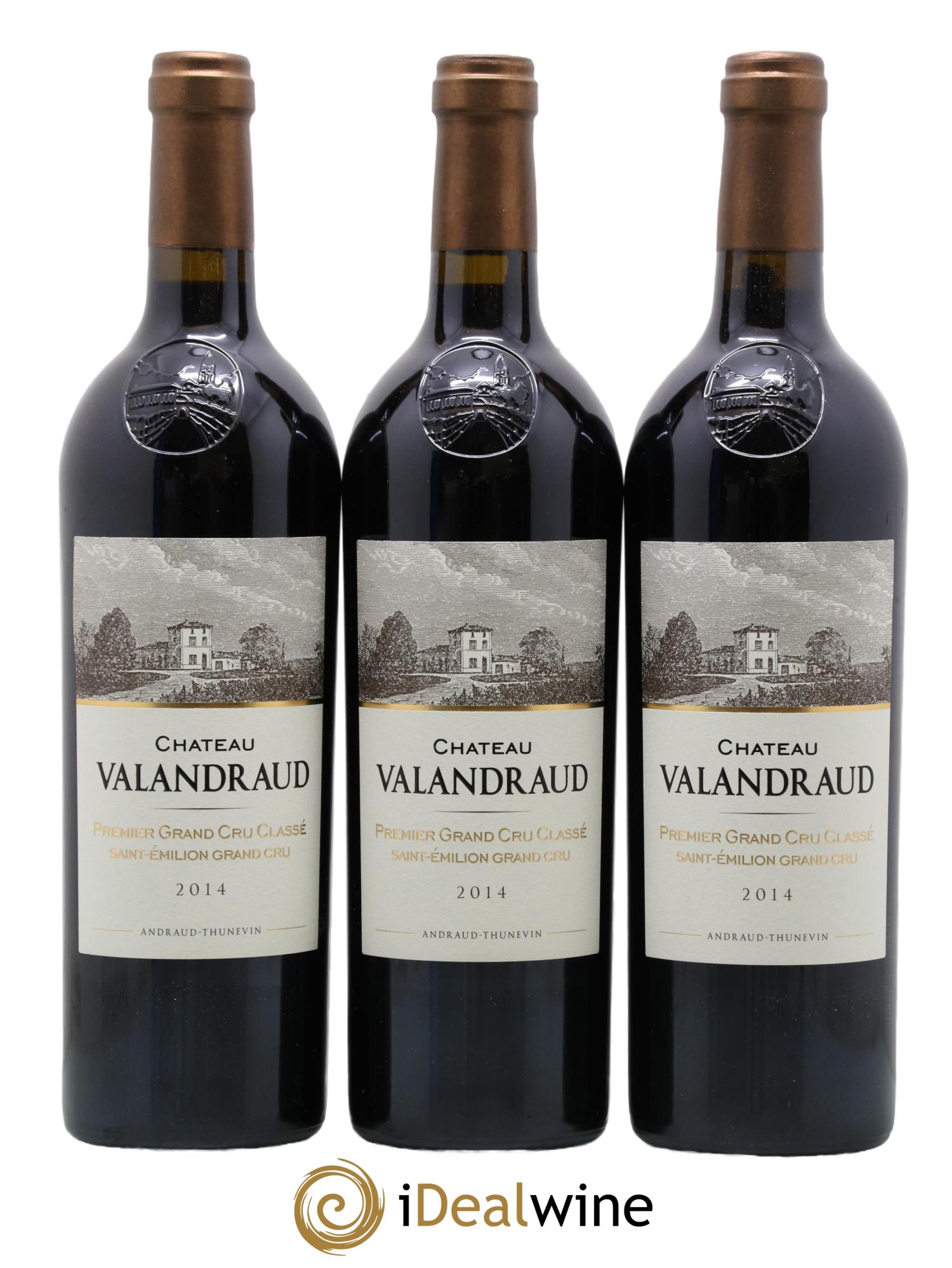 Château de Valandraud 1er Grand Cru Classé B depuis 2012  2014 - Lot of 6 bottles - 2