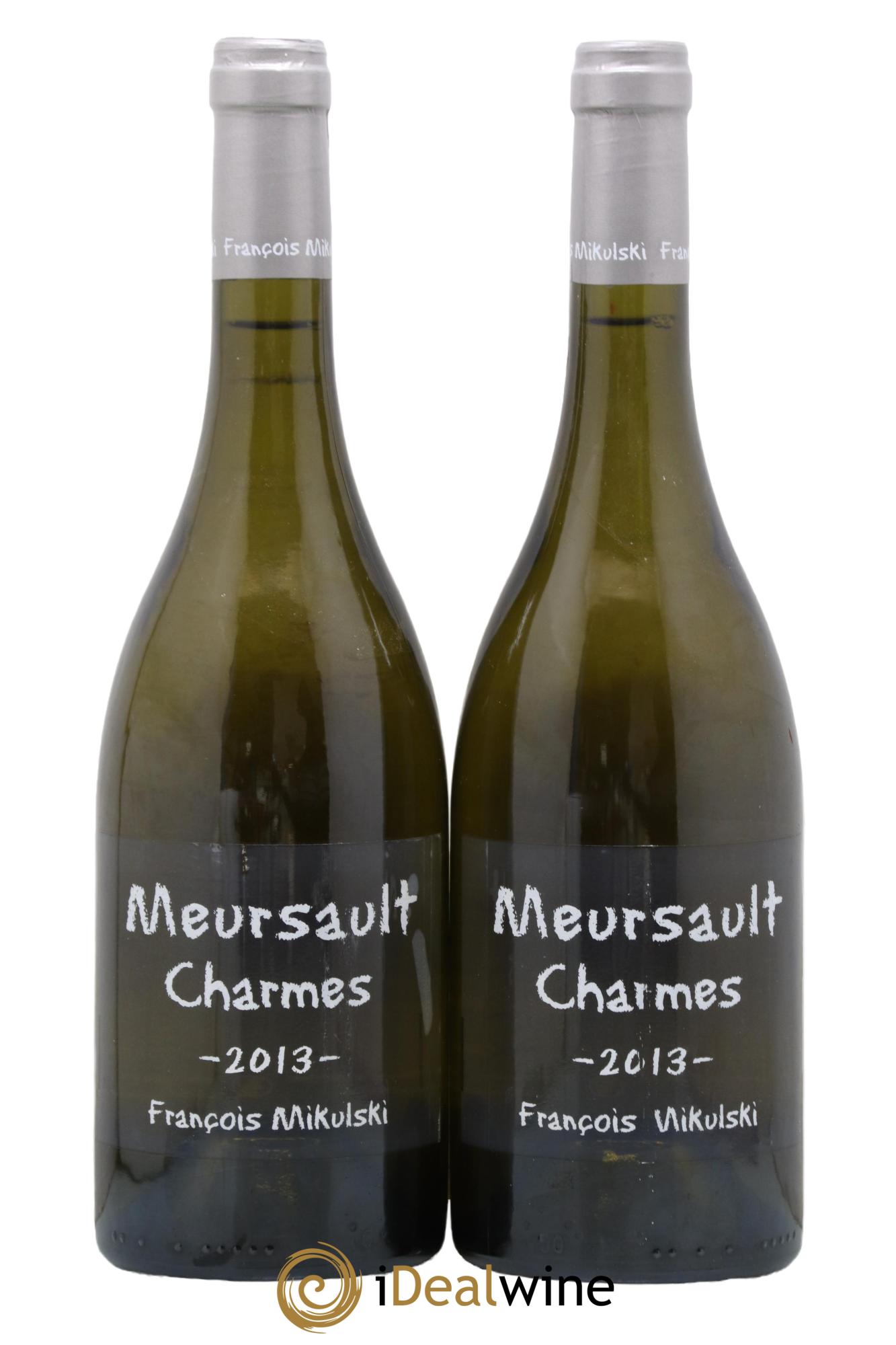 Meursault 1er Cru Charmes François Mikulski 2013 - Lot de 2 bouteilles - 0