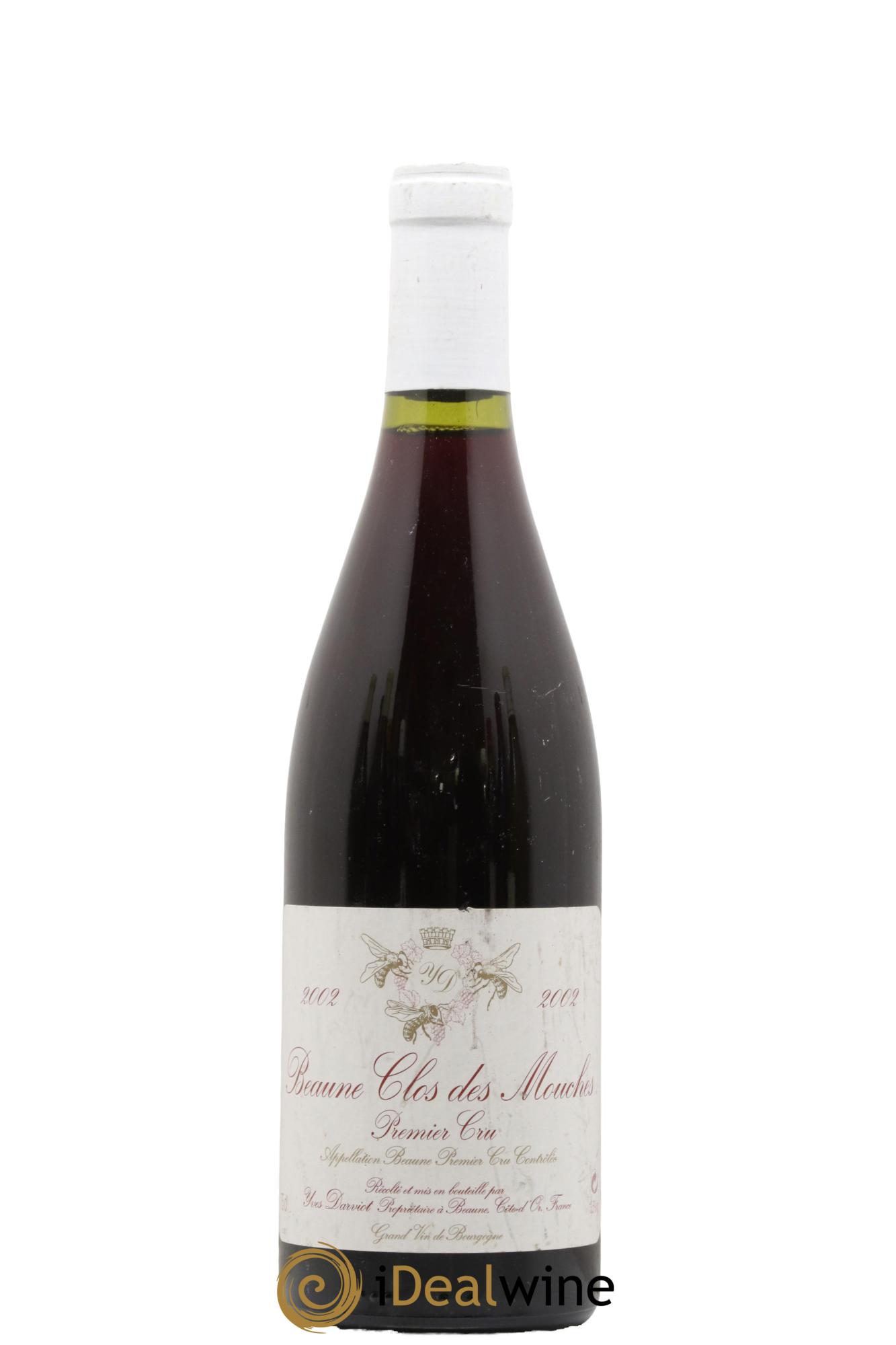 Beaune Clos Des Mouches Yves Darviot 2002 - Lot de 1 bouteille - 0