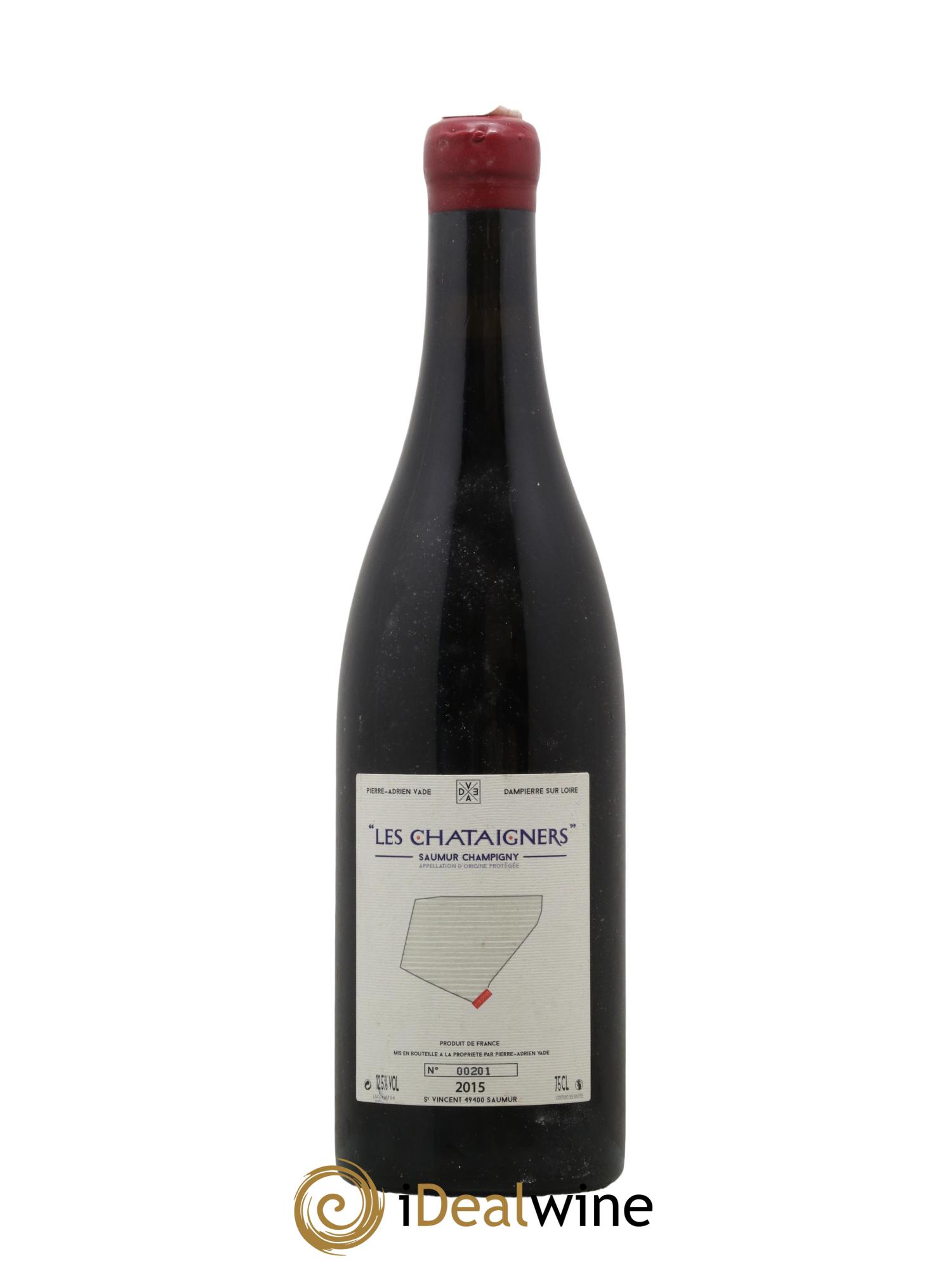 Saumur-Champigny Les Chataigniers Domaine Pierre Yves Vade 2015 - Lot de 1 bouteille - 0