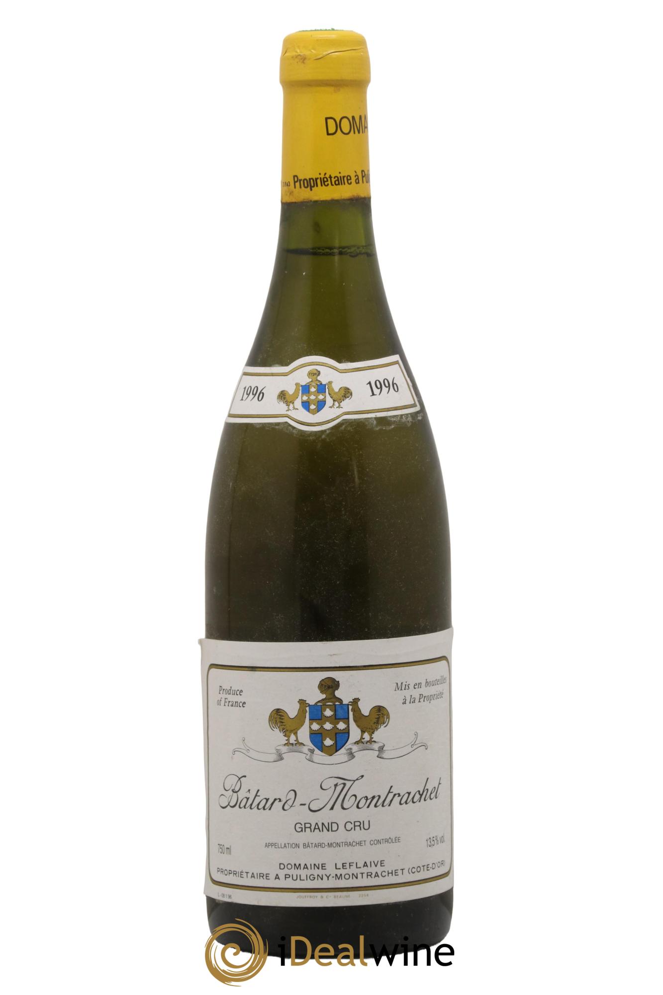 Bâtard-Montrachet Grand Cru Leflaive (Domaine) 1996 - Lot de 1 bouteille - 0