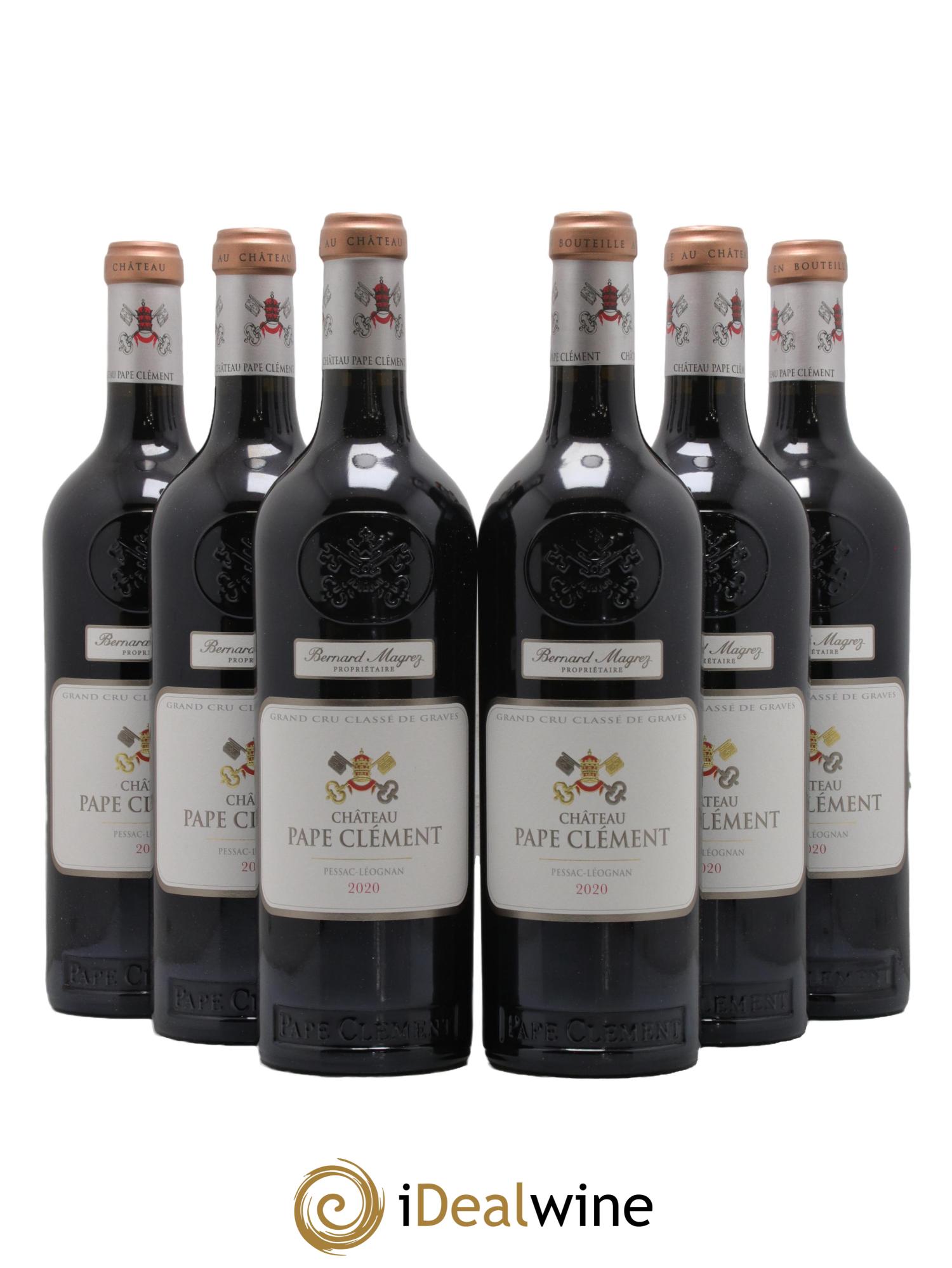 Château Pape Clément Cru Classé de Graves 2020 - Lot de 6 bouteilles - 0
