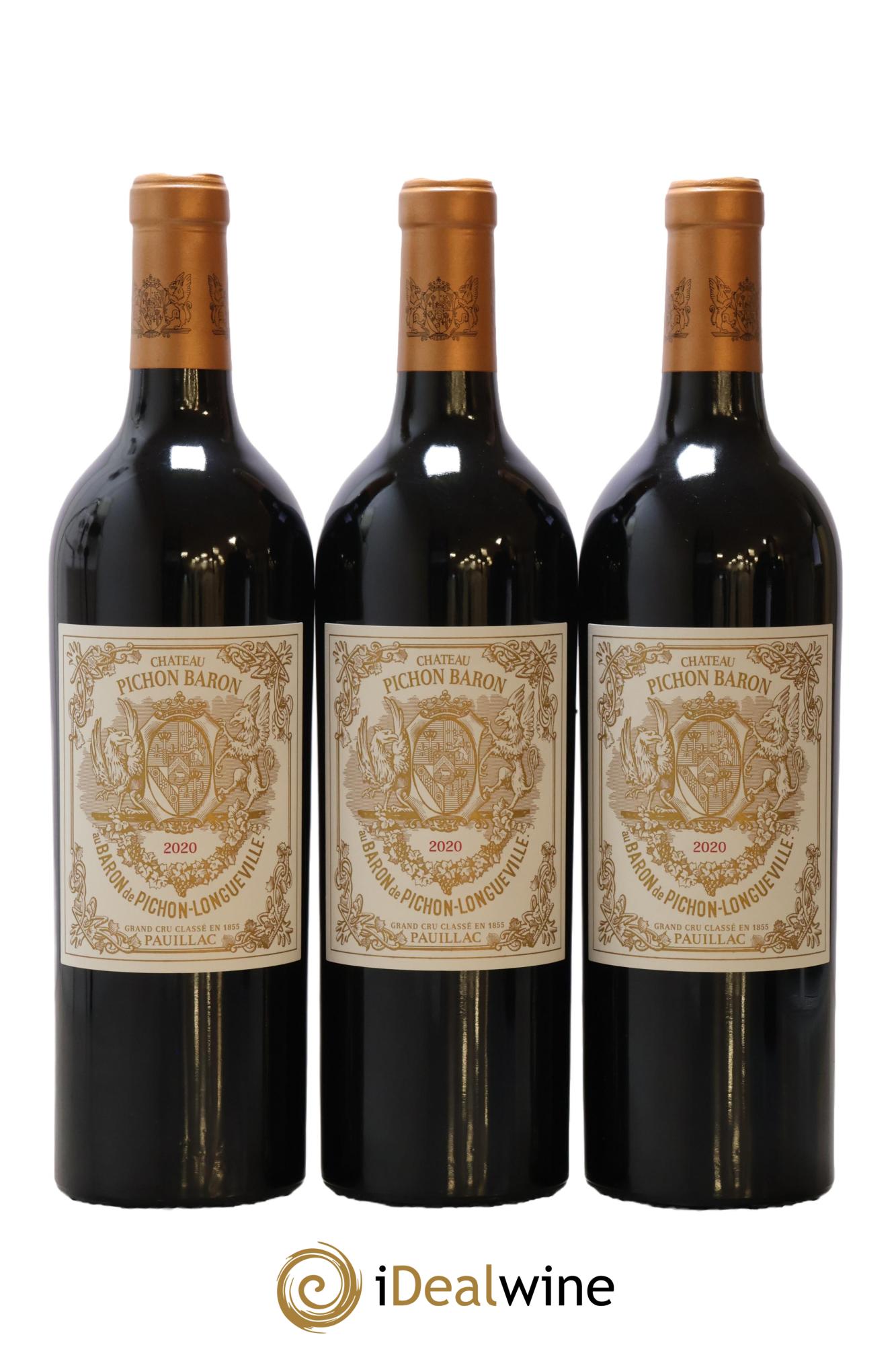 Pichon Longueville Baron 2ème Grand Cru Classé 2020 - Lot de 6 bouteilles - 2