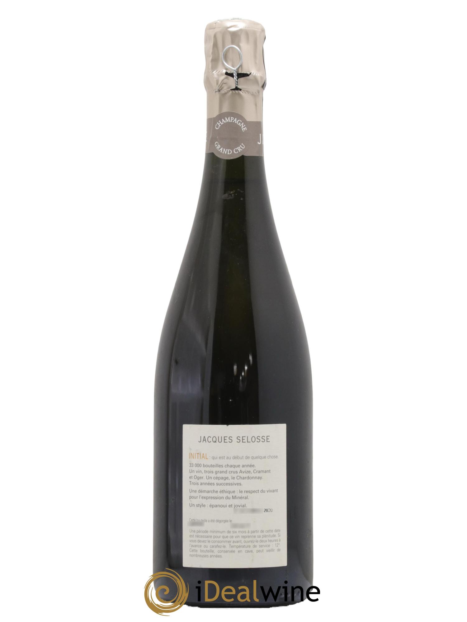 Initial Brut Jacques Selosse - Lot de 1 bouteille - 1
