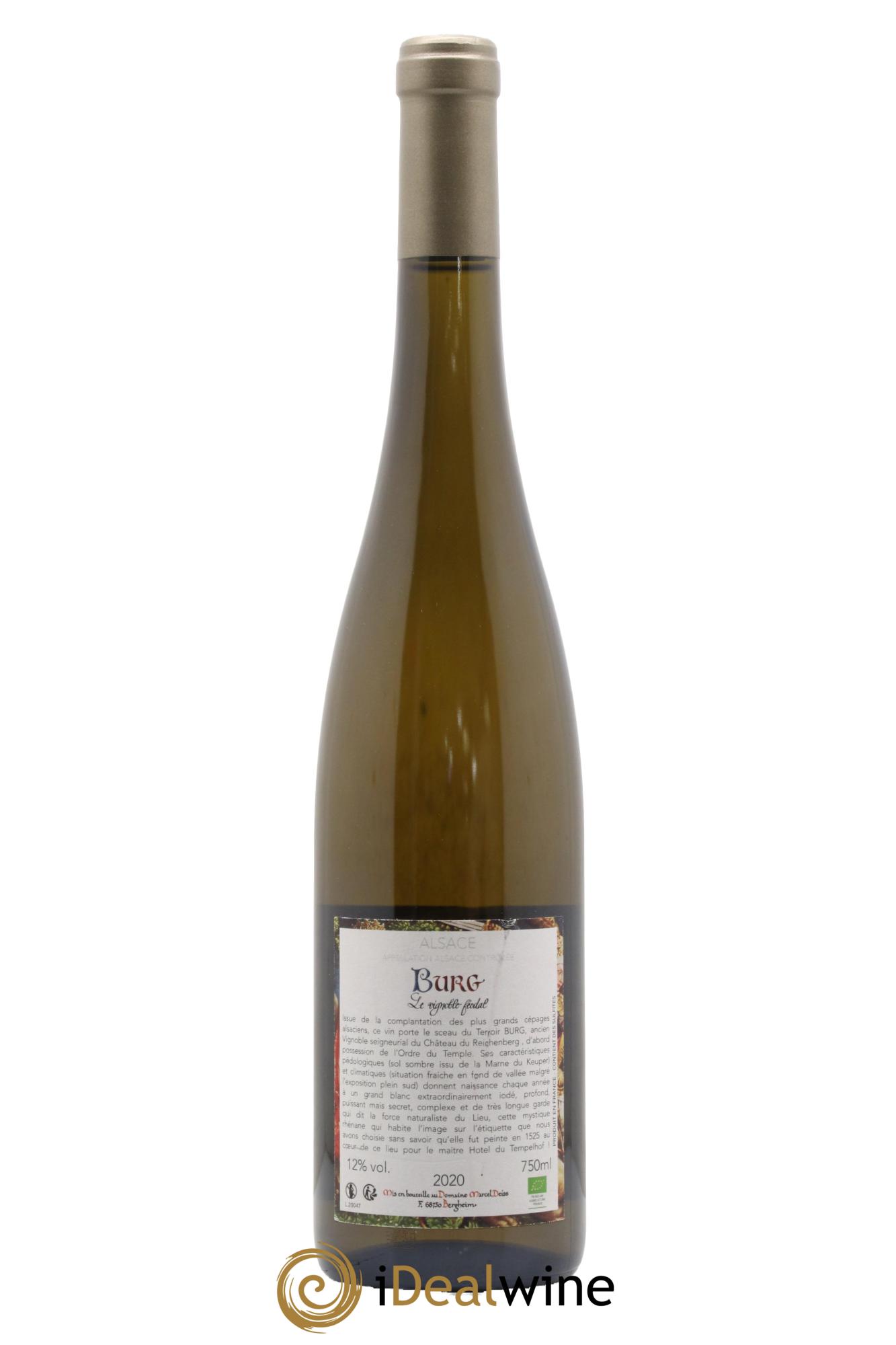 Alsace Burg Marcel Deiss (Domaine) 2020 - Lot of 1 bottle - 1