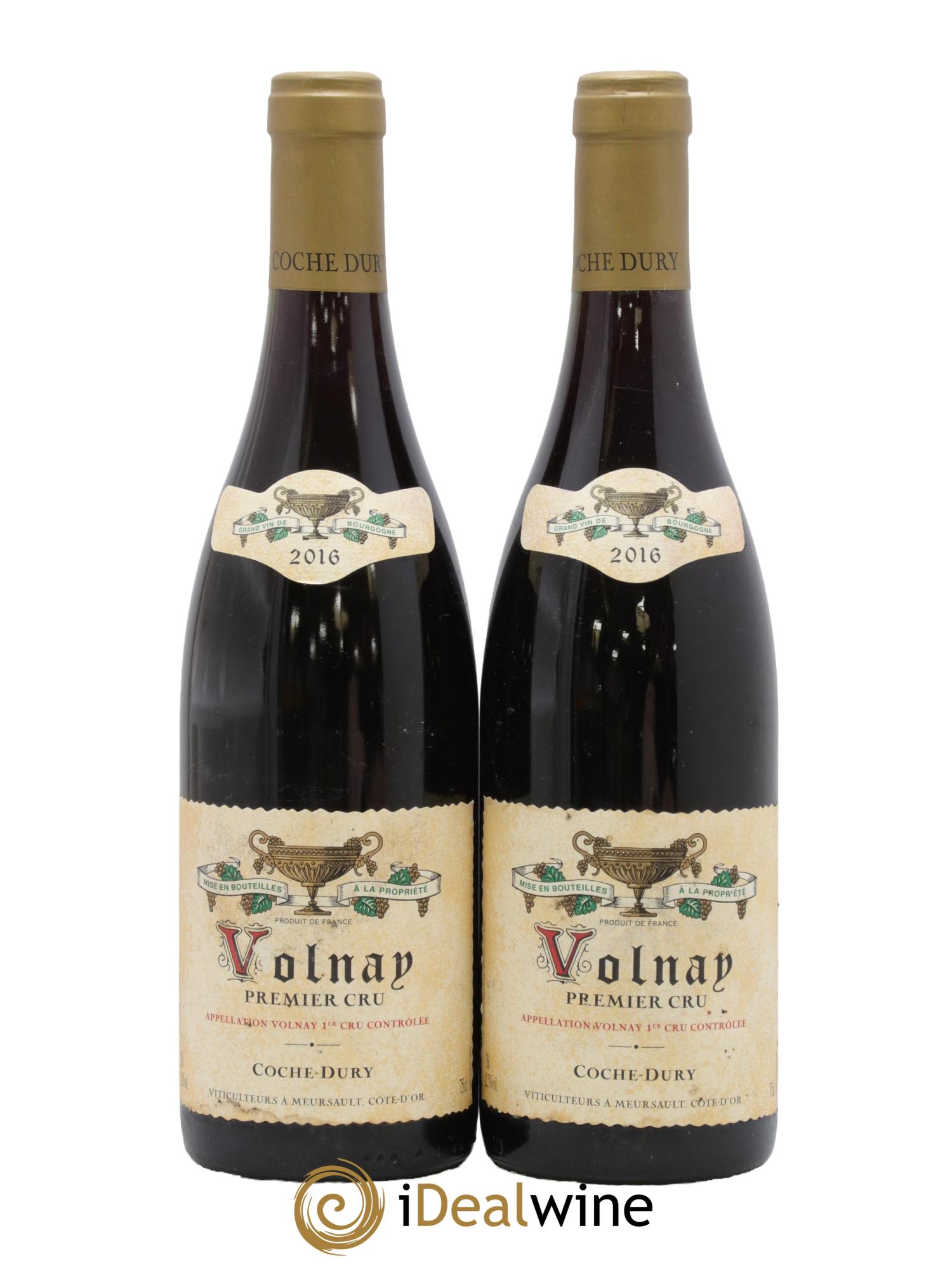 Volnay 1er Cru Coche Dury (Domaine) 2016 - Lot de 2 bouteilles - 0