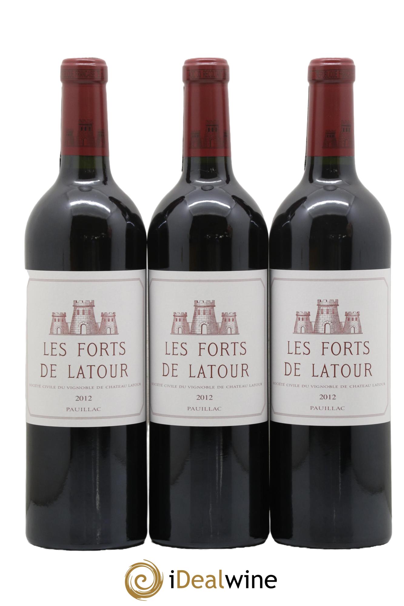 Les Forts de Latour Second Vin 2012 - Posten von 12 Flaschen - 1