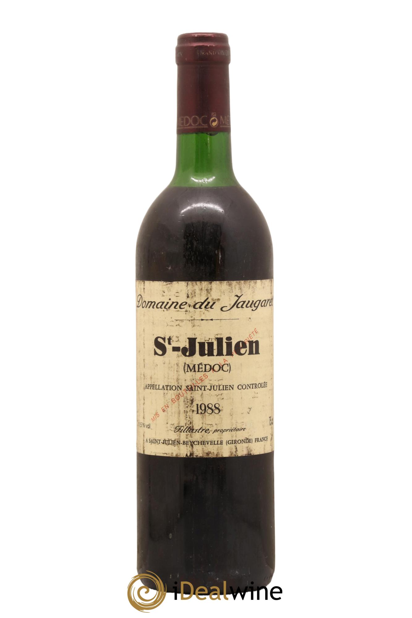 Domaine du Jaugaret 1988 - Lot de 1 bouteille - 0