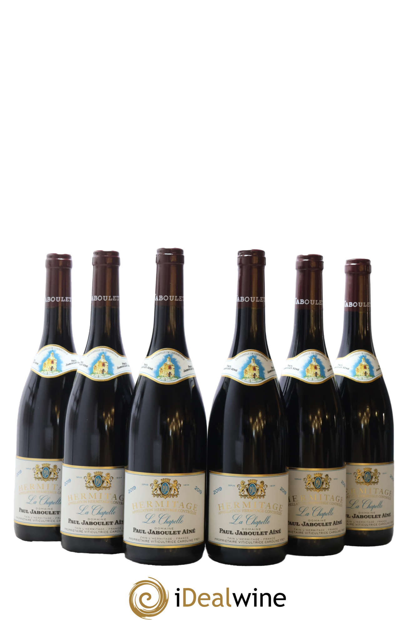 Hermitage La Chapelle Paul Jaboulet Ainé 2019 - Lot de 6 bouteilles - 0