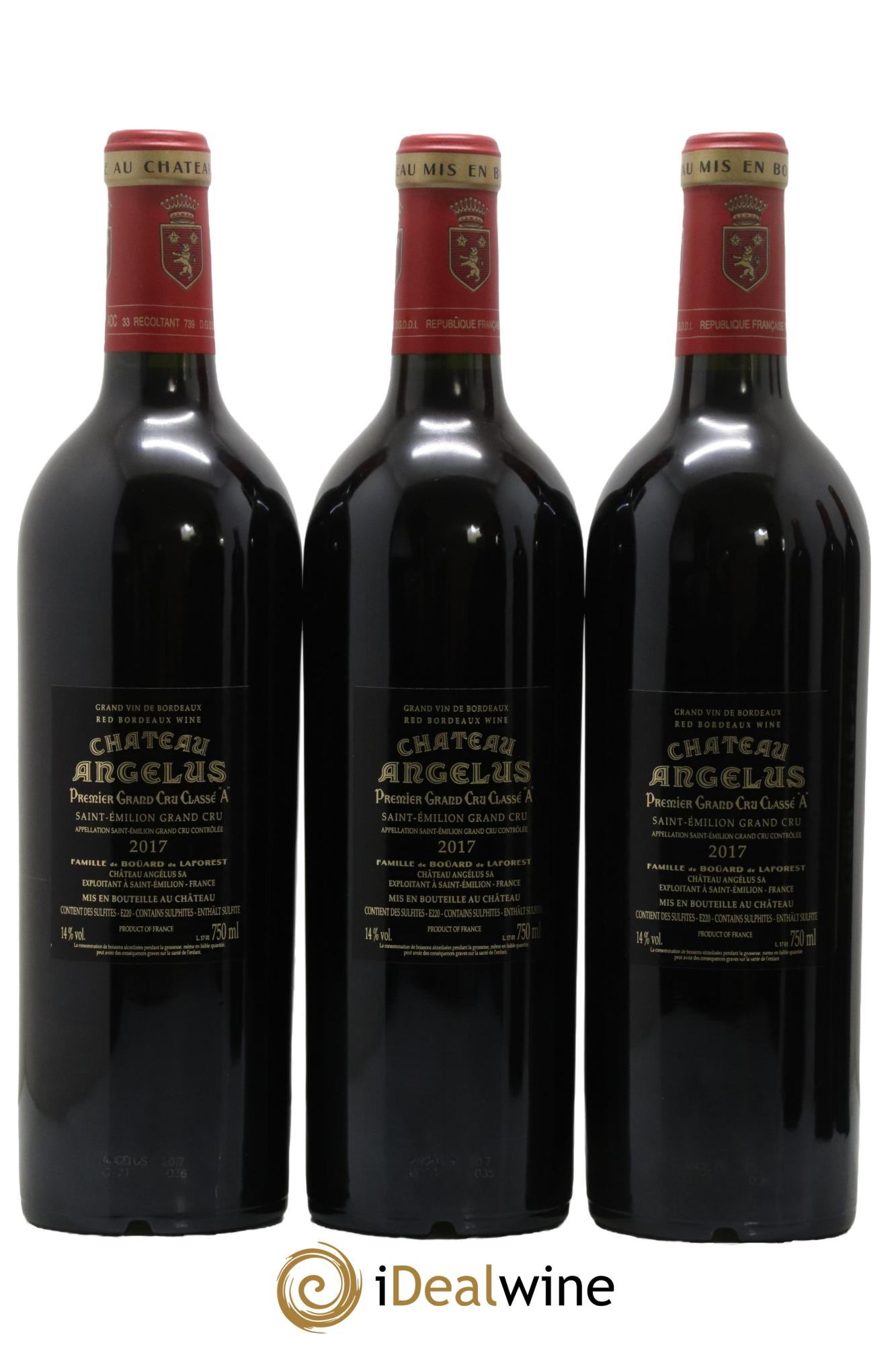 Château Angélus 1er Grand Cru Classé A 2017 - Posten von 6 Flaschen - 4