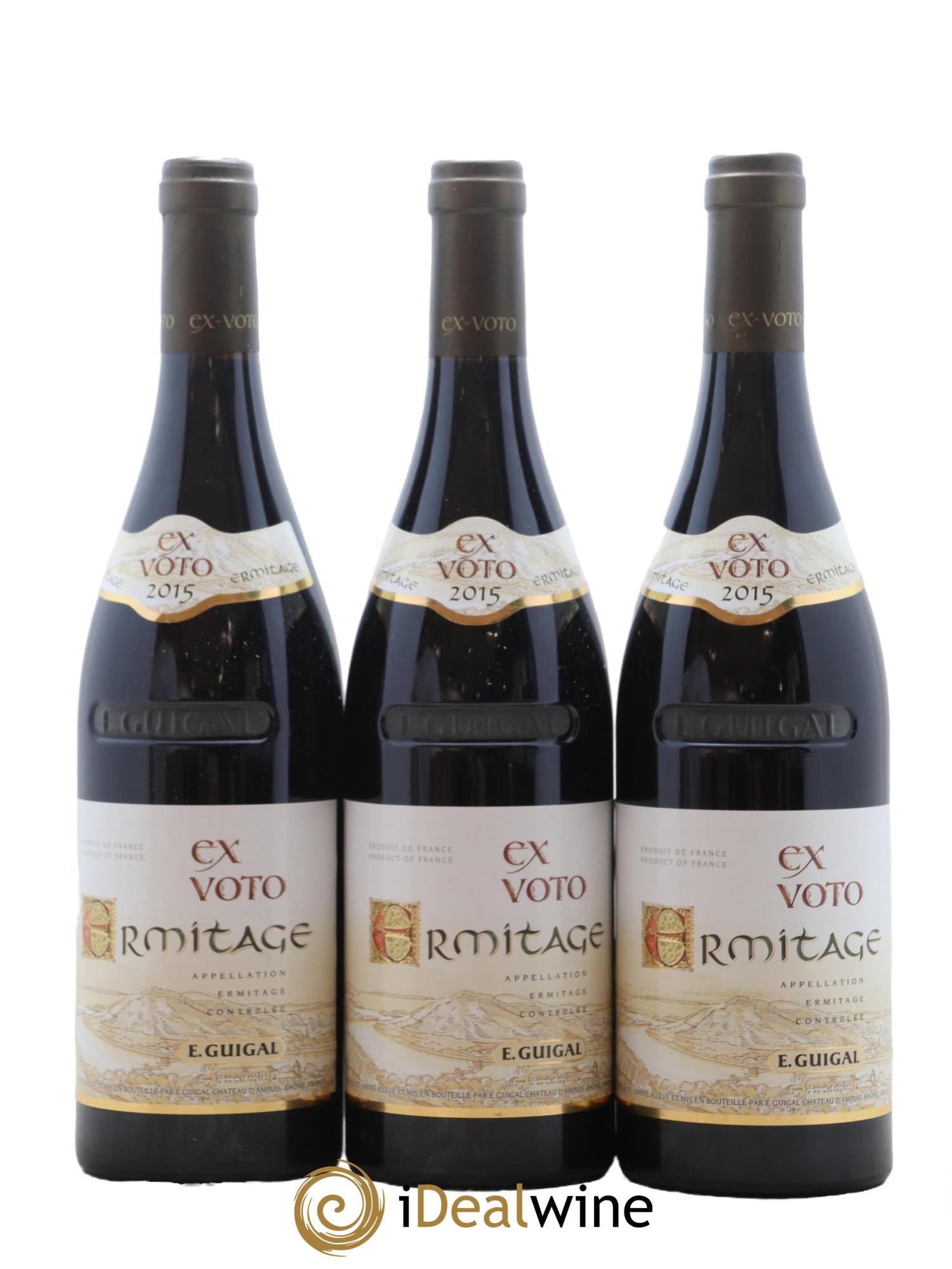 Ermitage Ex Voto Guigal 2015 - Posten von 12 Flaschen - 3