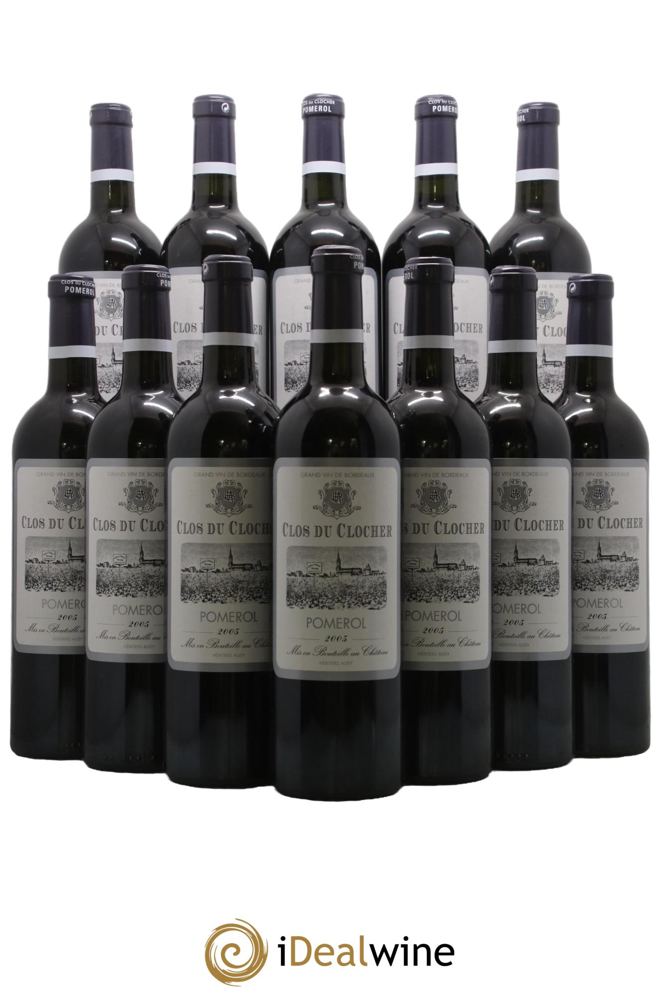 Clos du Clocher 2005 - Posten von 12 Flaschen - 0