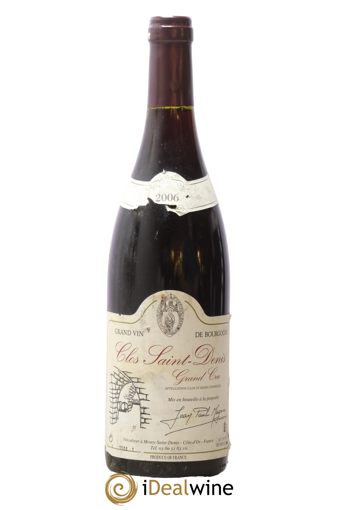 Clos Saint-Denis Grand Cru Jean-Paul Magnien 2006 - Posten von 1 Flasche - 0