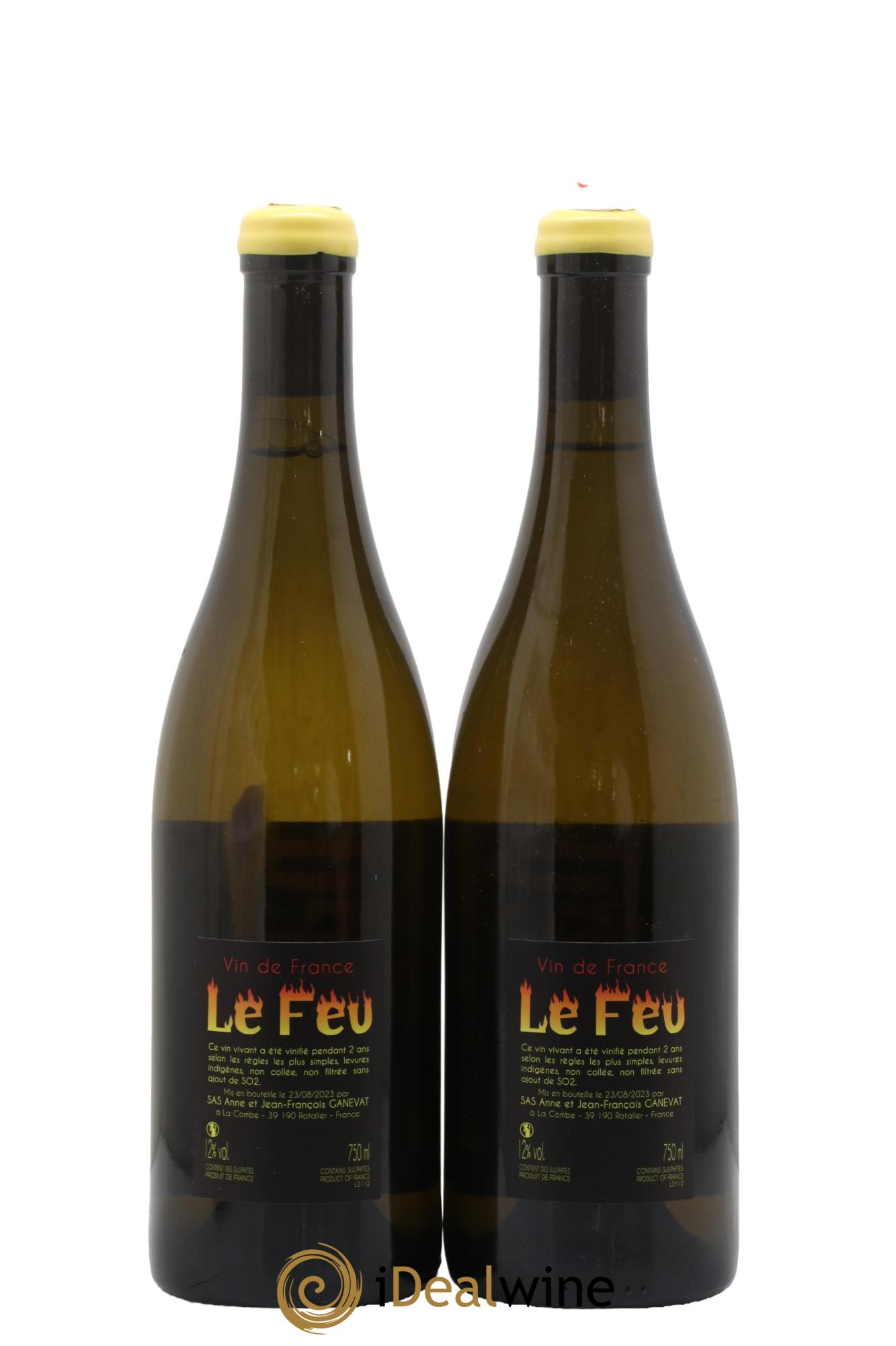 Vin de France Le Feu Anne et Jean François Ganevat 2021 - Lot de 2 bouteilles - 1