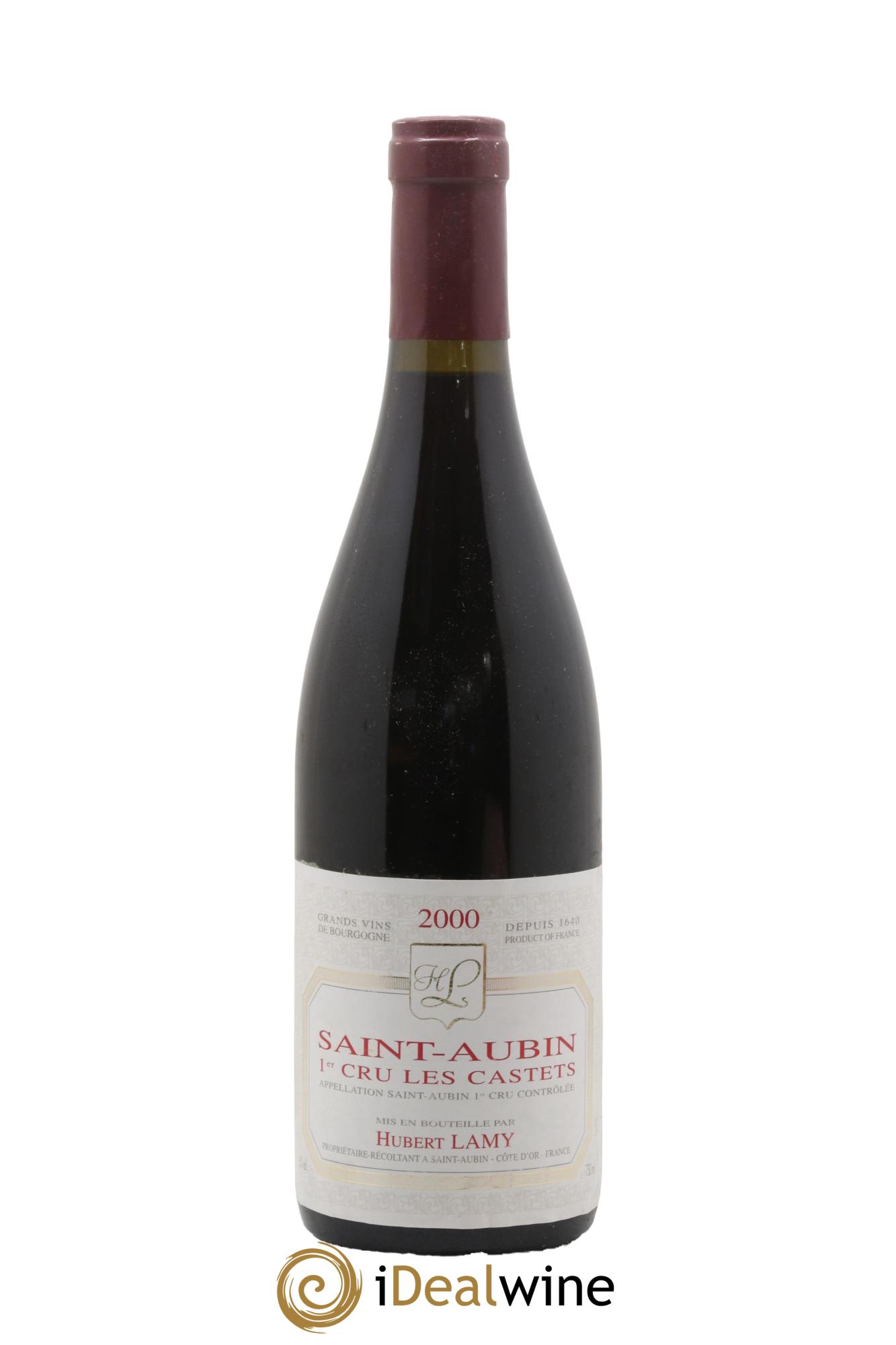 Saint-Aubin 1er Cru Les Castets Hubert Lamy 2000 - Lot de 1 bouteille - 0