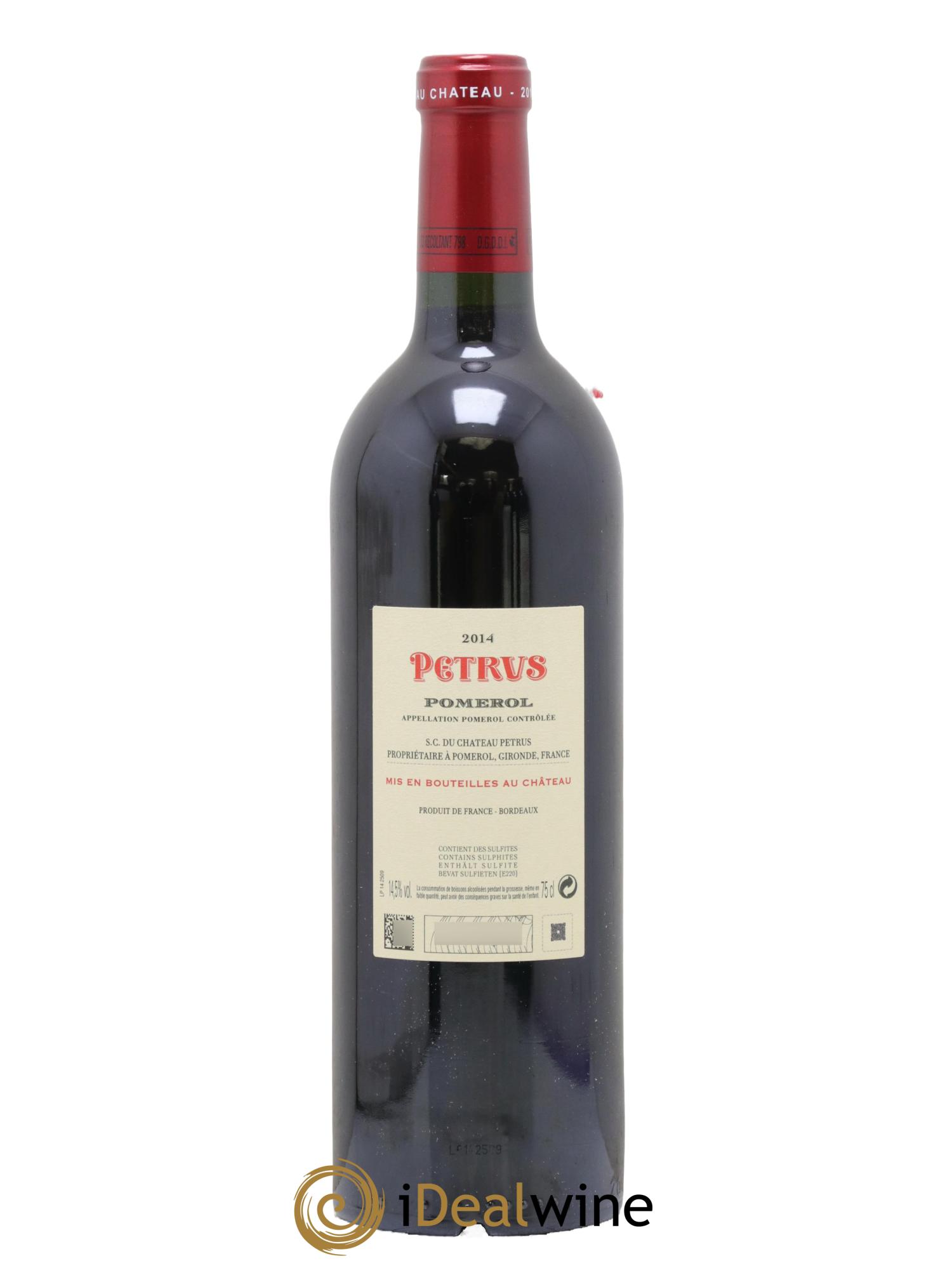 Petrus 2014 - Lot de 1 bouteille - 1