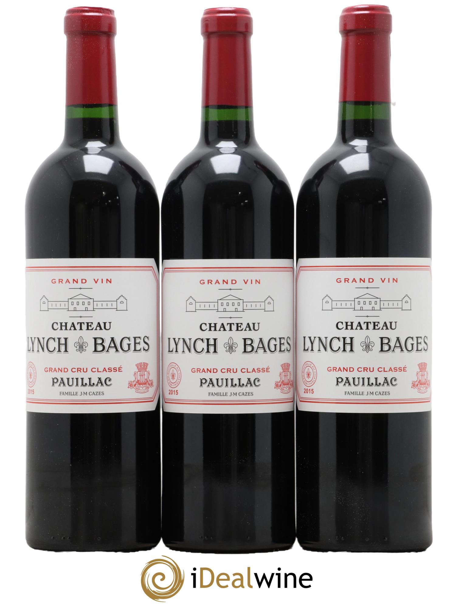 Château Lynch Bages 5ème Grand Cru Classé 2015 - Lot de 6 bouteilles - 2