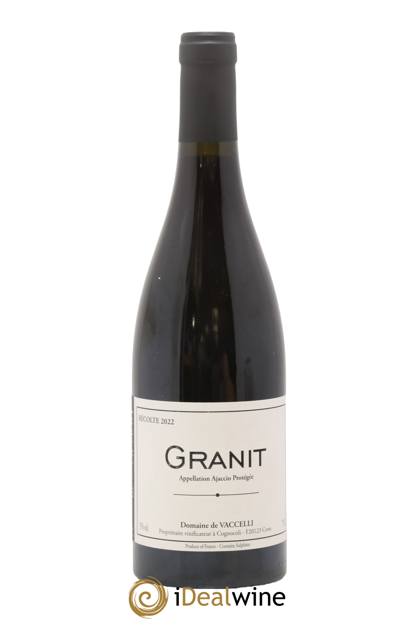 Ajaccio Granit Vaccelli 2022 - Lot de 1 bouteille - 0