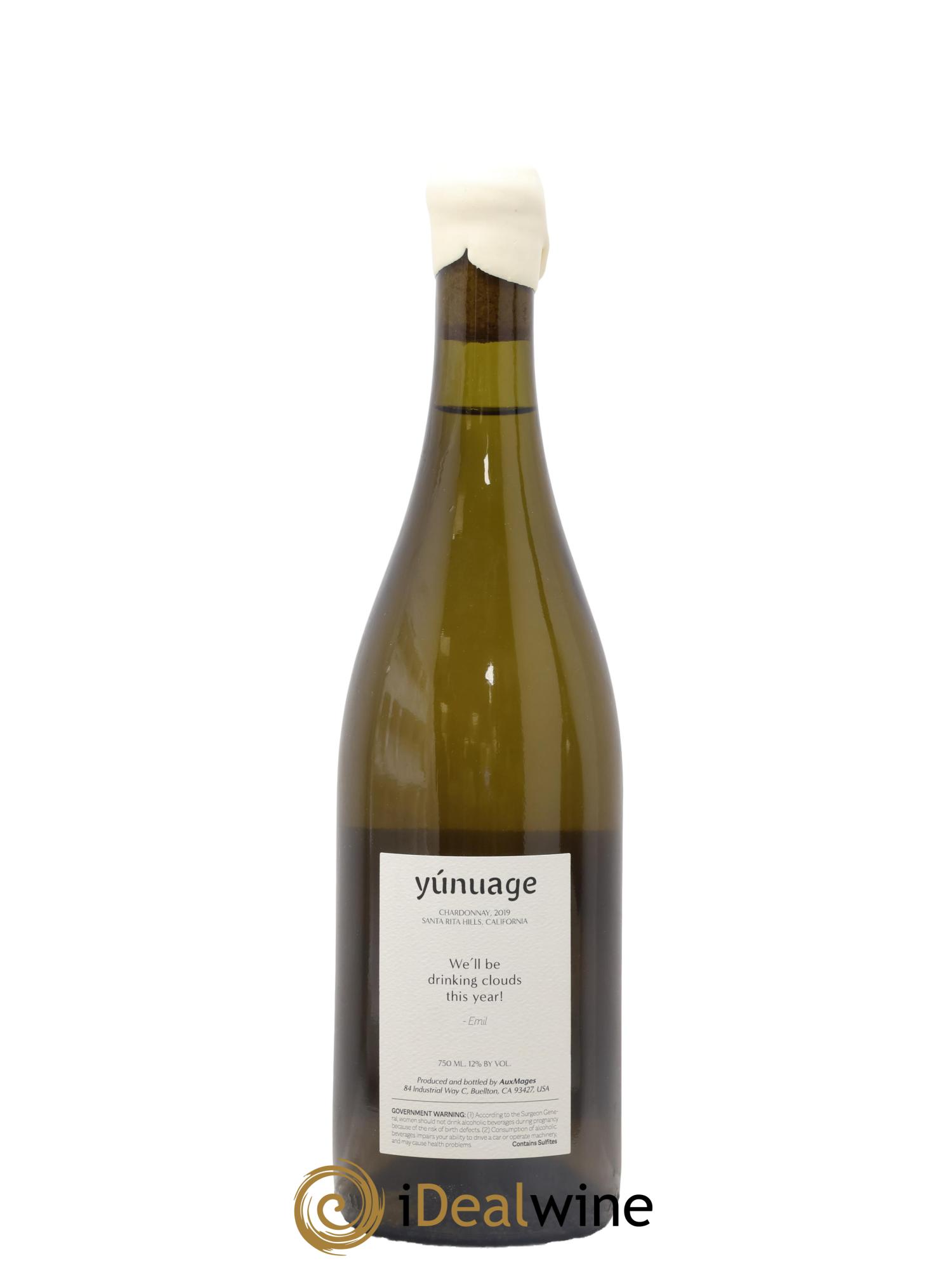 USA Santa Rita Hills Chardonnay Yunuage 2019 - Lotto di 1 bottiglia - 1