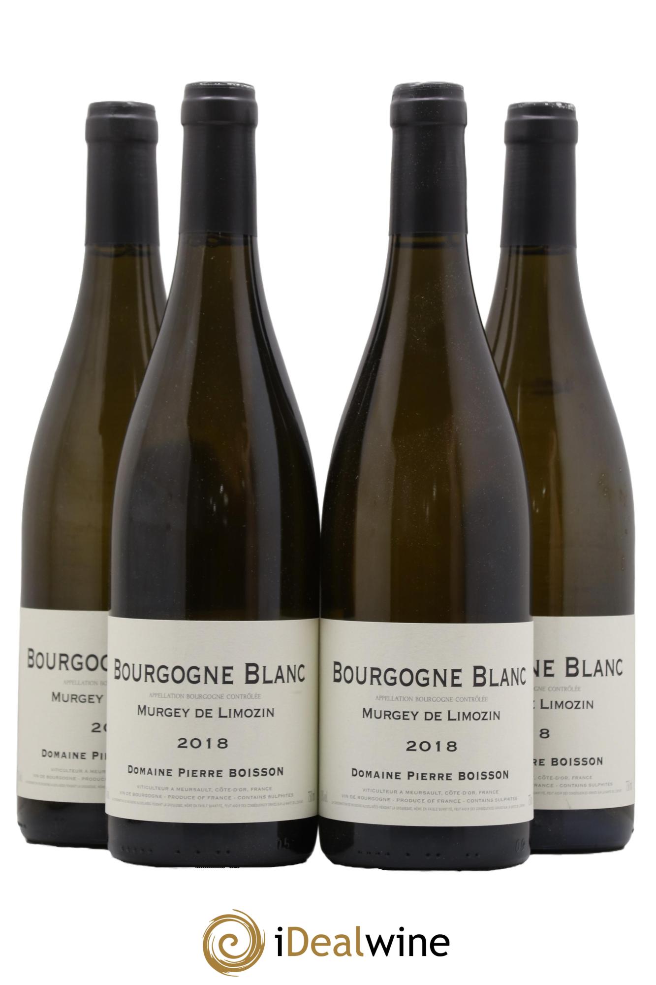 Bourgogne Murgey de Limozin Pierre Boisson (Domaine) 2018 - Lot de 4 bouteilles - 0