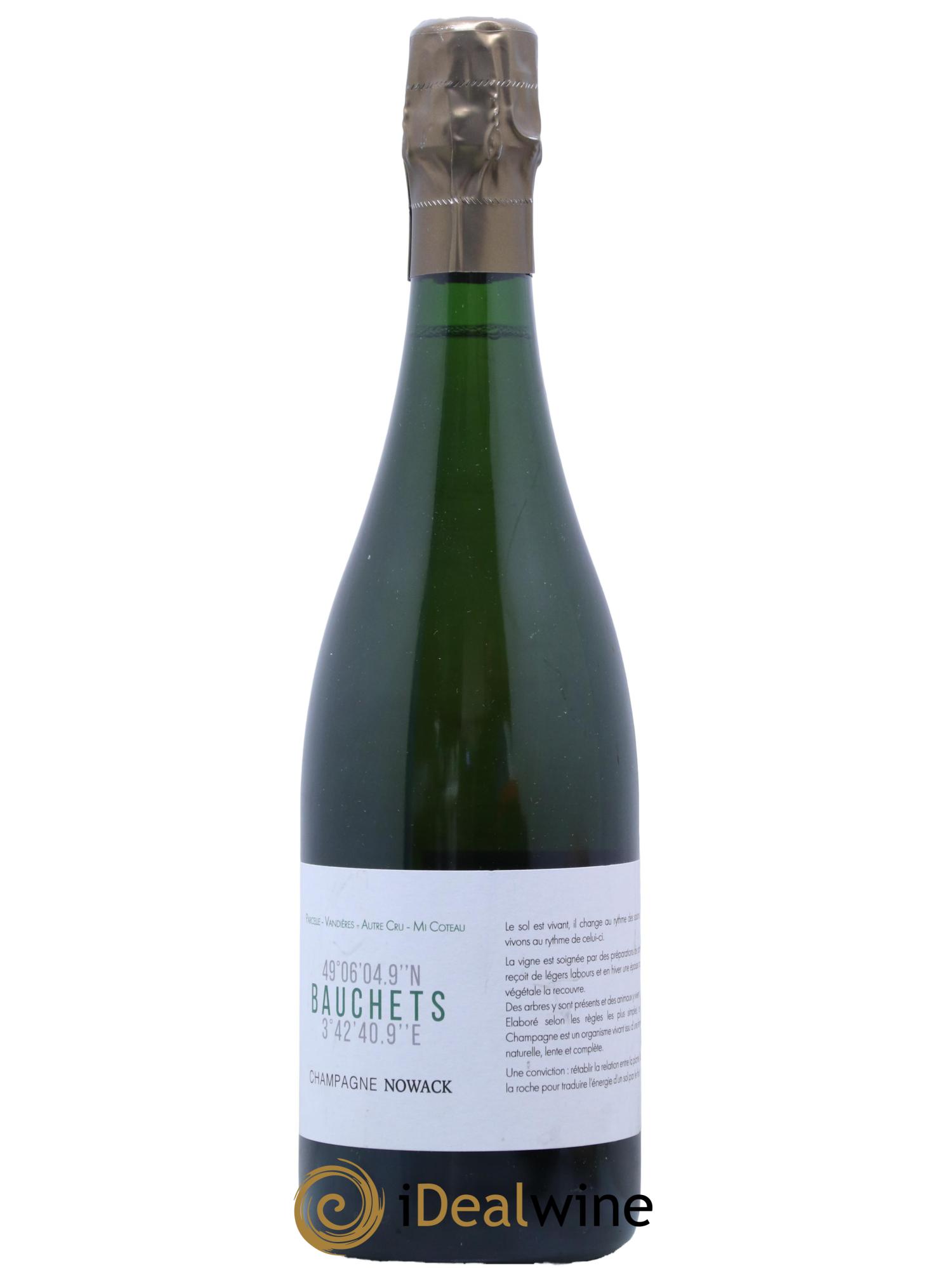 Champagne Bauchets Maison Nowack 2019 - Lot de 1 bouteille - 0
